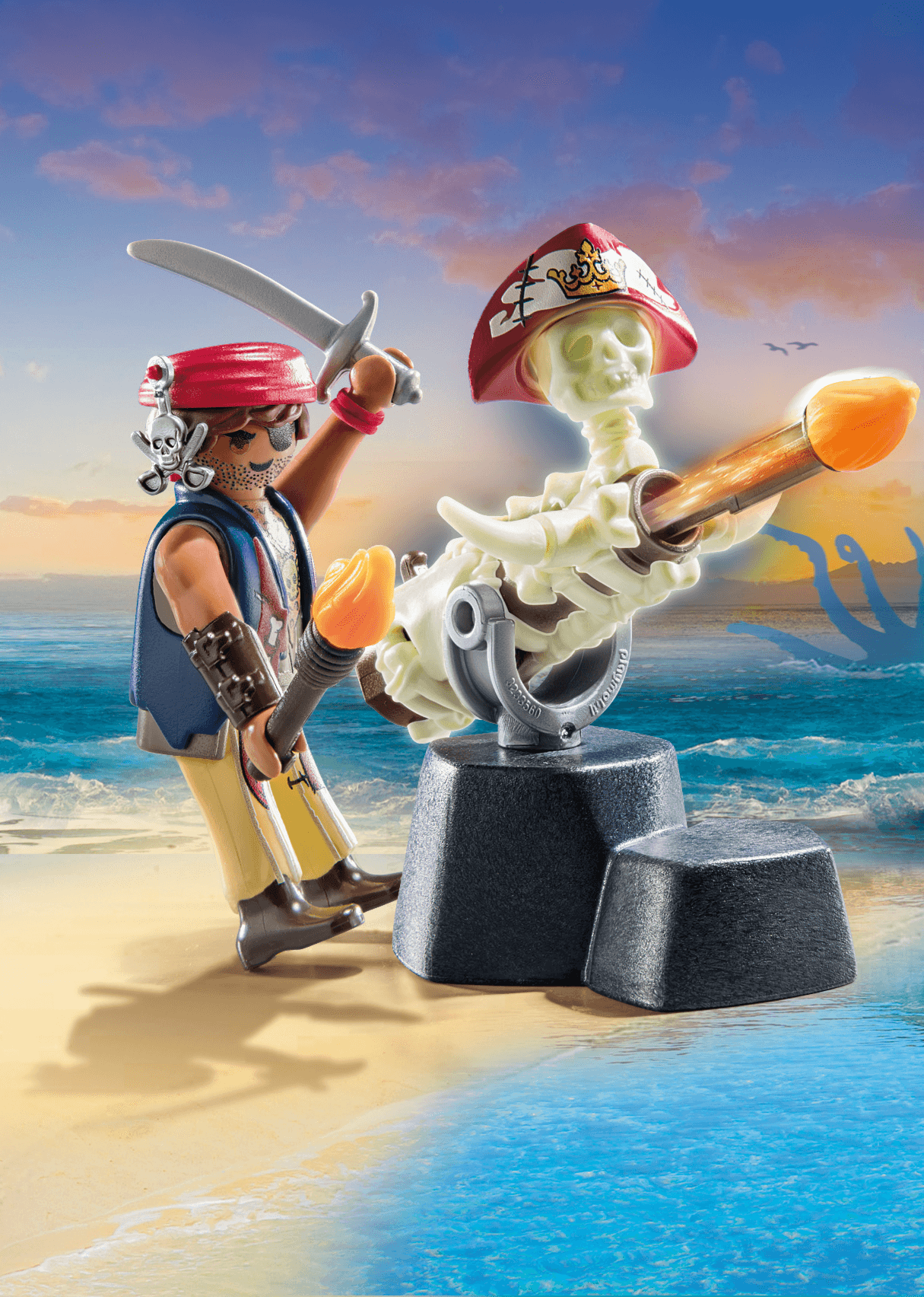Playmobil 71420 pirata con cannone per bambini dai 4 anni - Playmobil