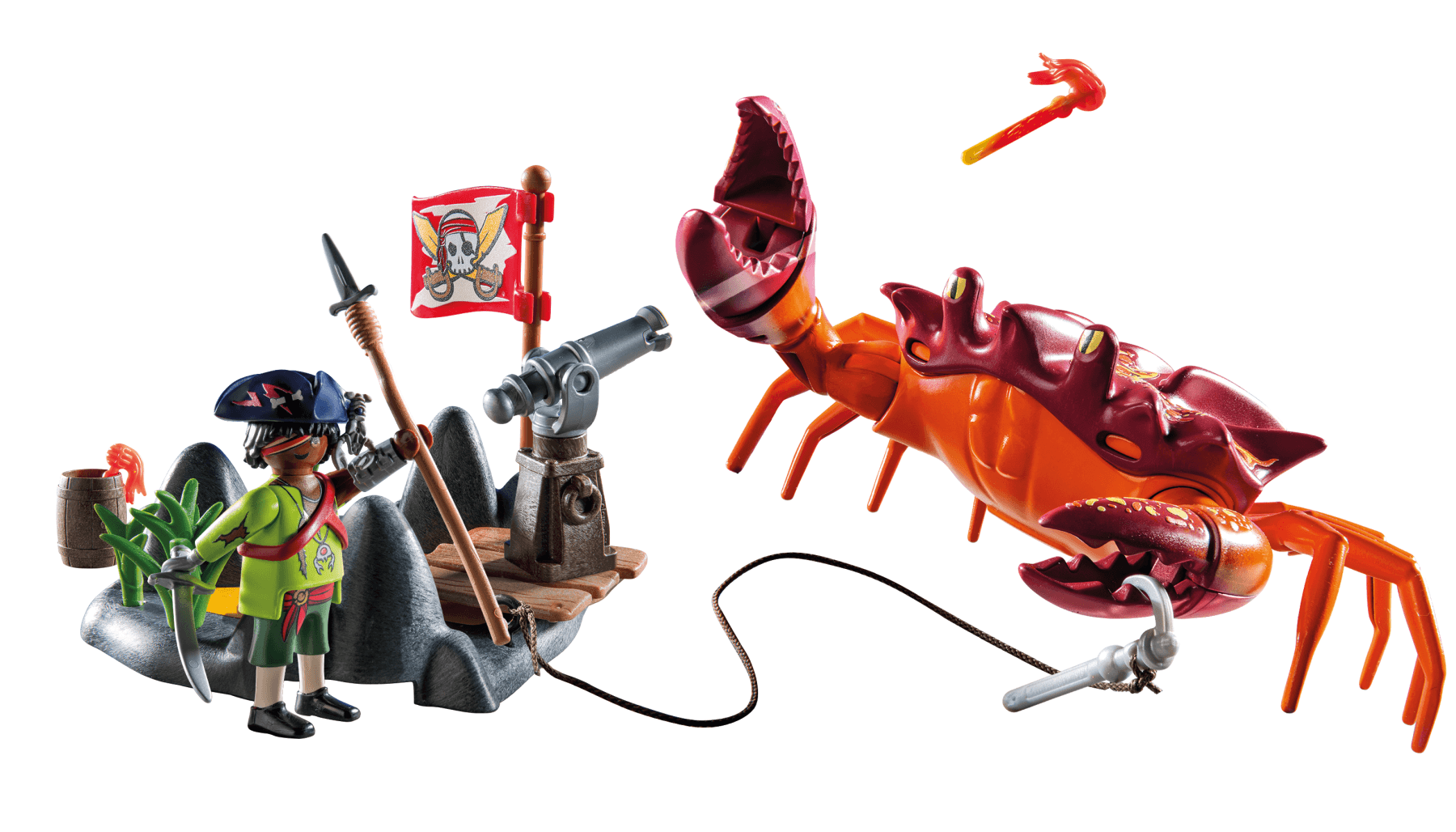 Playmobil 71532 pirata e mostro marino per bambini dai 4 anni - Playmobil