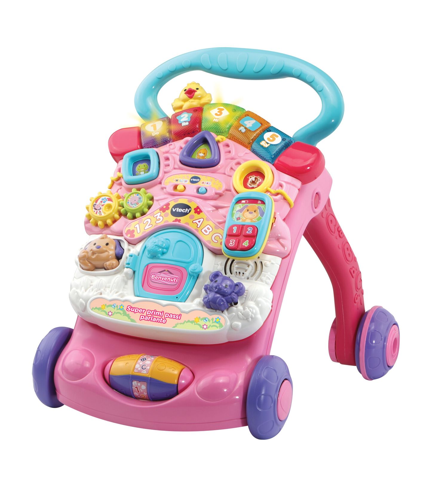Vtech - un super primi passi parlante 2 in 1 con tavolo attività rimovibile per fare il pieno di scoperte! - VTECH
