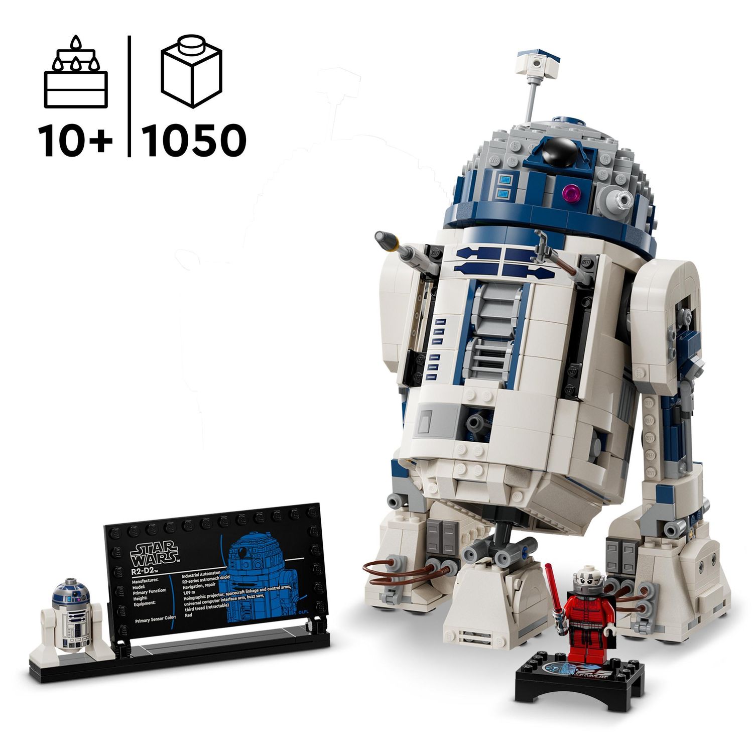 Lego star wars 75379 r2-d2, modellino da costruire di droide con parti mobili e accessori, giochi bambini 10+ con minifigure - LEGO® Star Wars™, Lego, Star Wars