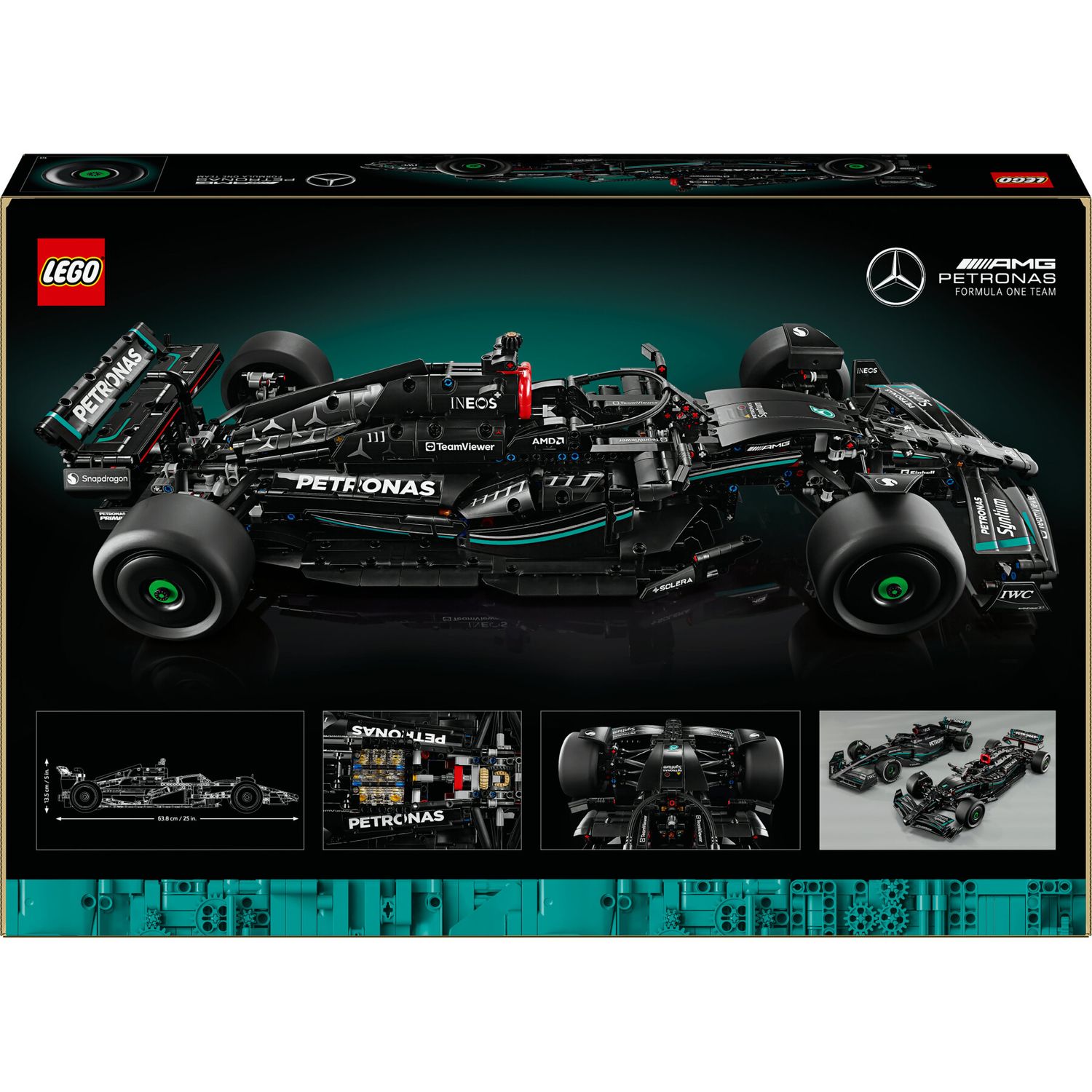 Lego technic 42171 mercedes-amg f1 w14 e performance, modellino da costruire di auto da corsa scala 1:8, idea regalo adulti - LEGO TECHNIC, Lego