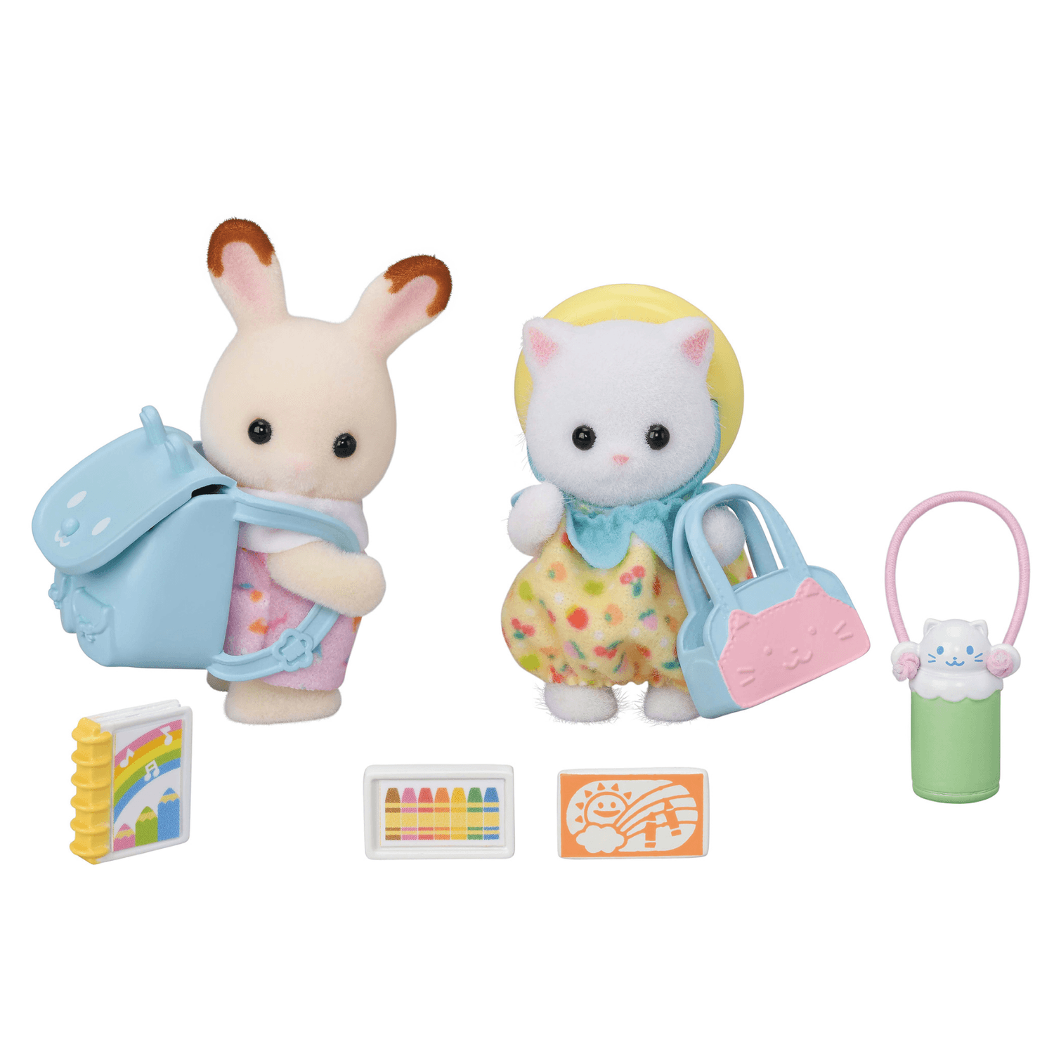 Sylvanian families - personaggi collezionabili -  amici dell'asilo - a passeggio - SYLVANIAN FAMILIES