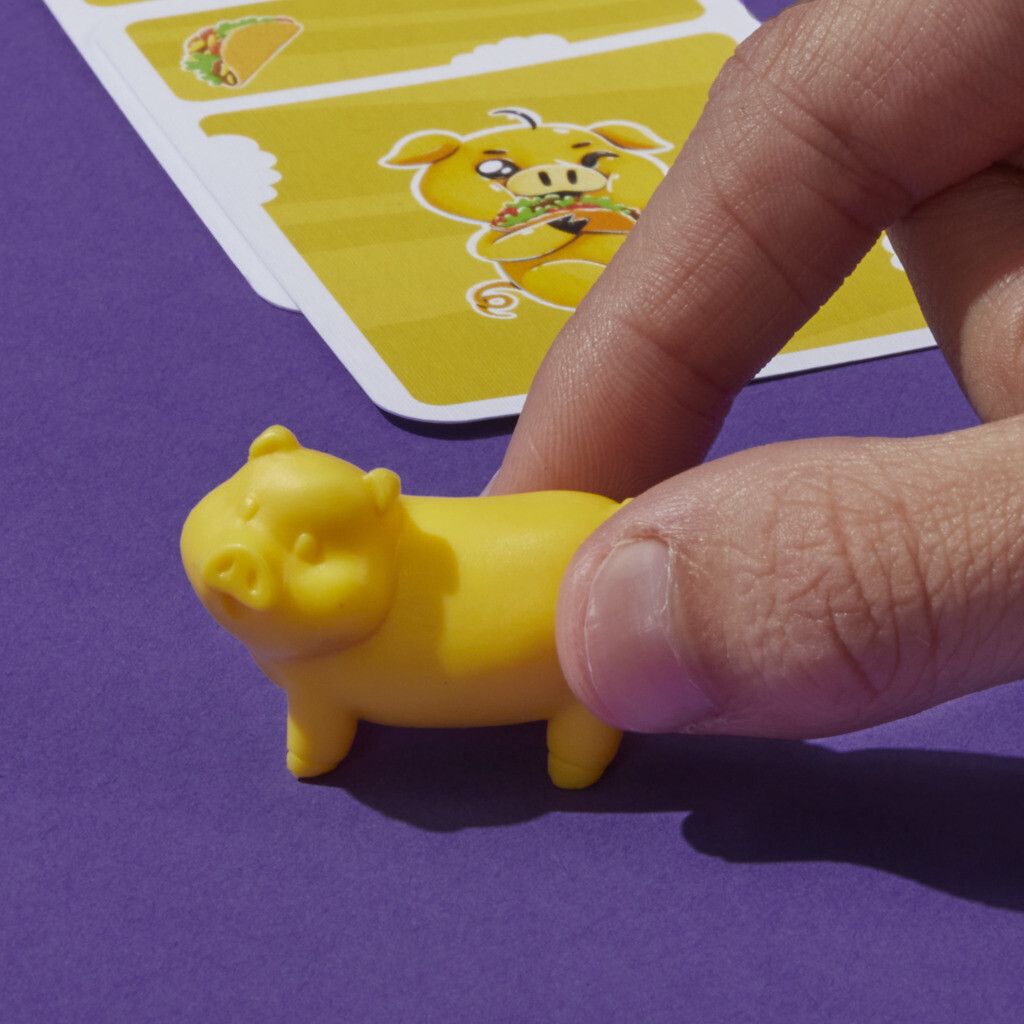 Hasbro gaming - piggy piggy, gioco di carte divertente per famiglie, da 2 a 6 giocatori, dai 7 anni in su - HASBRO GAMING