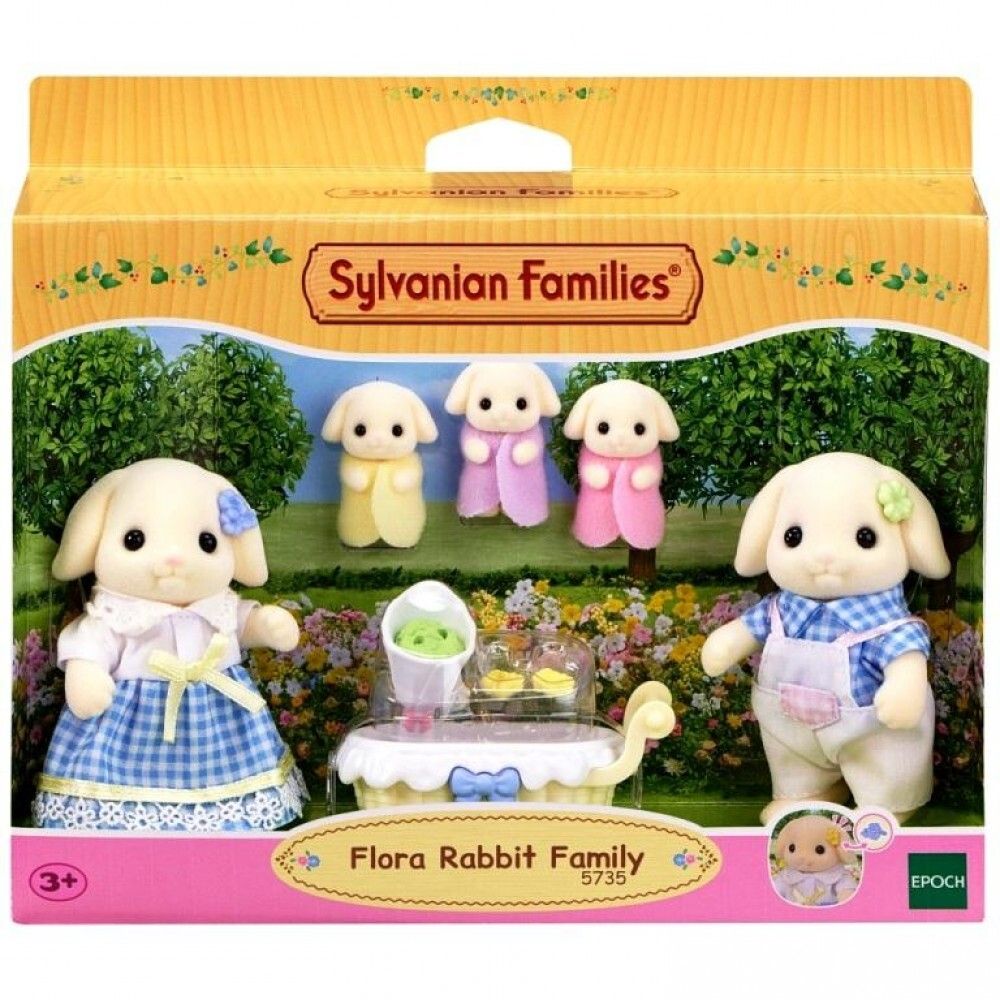 Sylvanian Families Multicolore Famiglia Di Conigli - Immagine 3