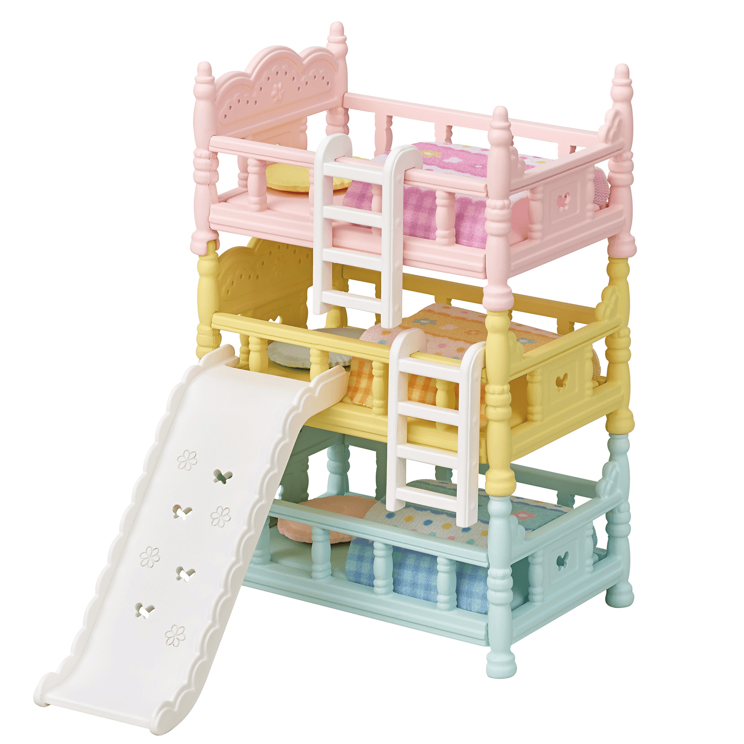 Sylvanian families - letto a castello triplo colorato - accessori e arredamento per la casa sf - SYLVANIAN FAMILIES