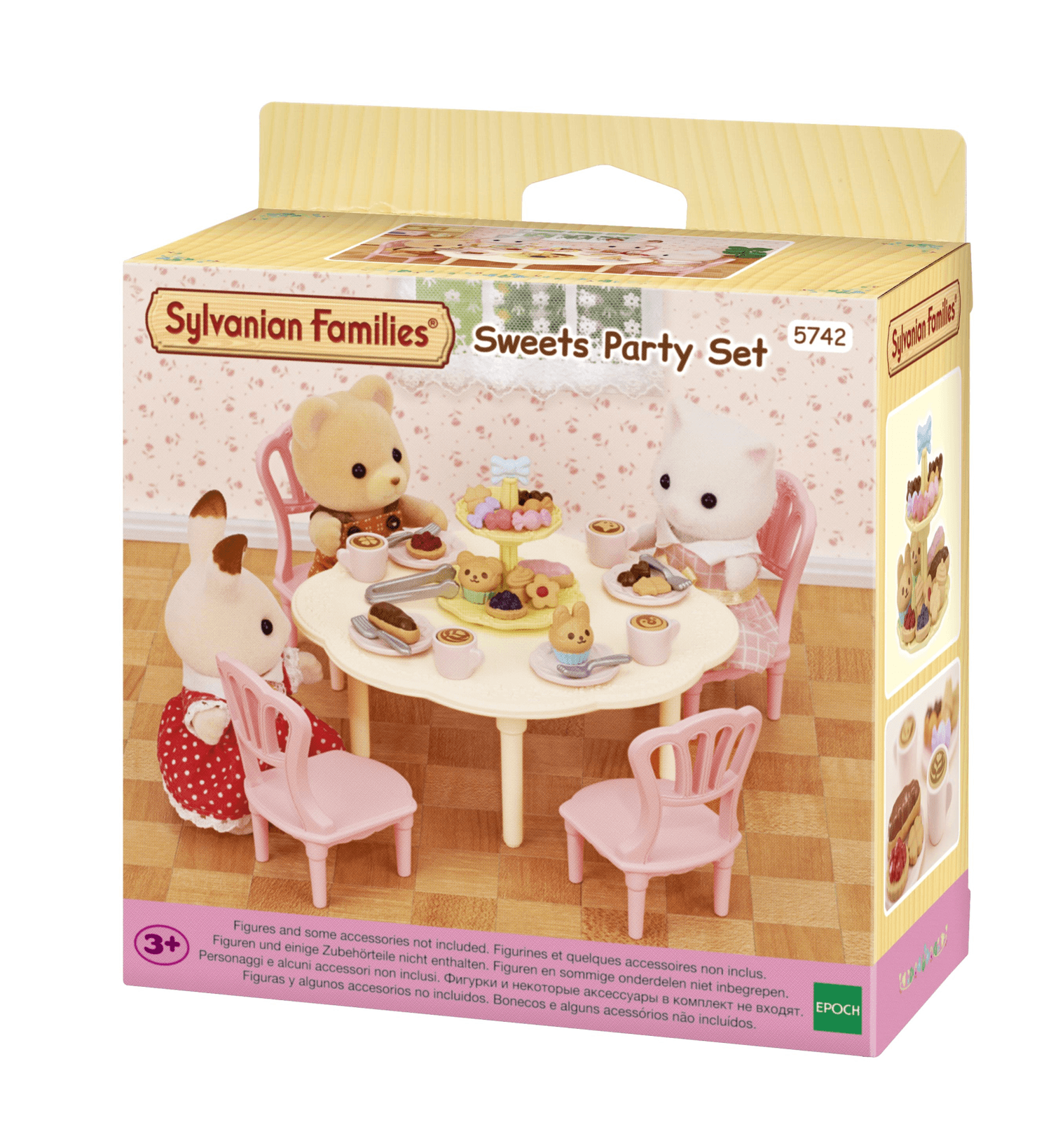 Sylvanian families - set festa con dolci -  arredamento per la casa sf - SYLVANIAN FAMILIES