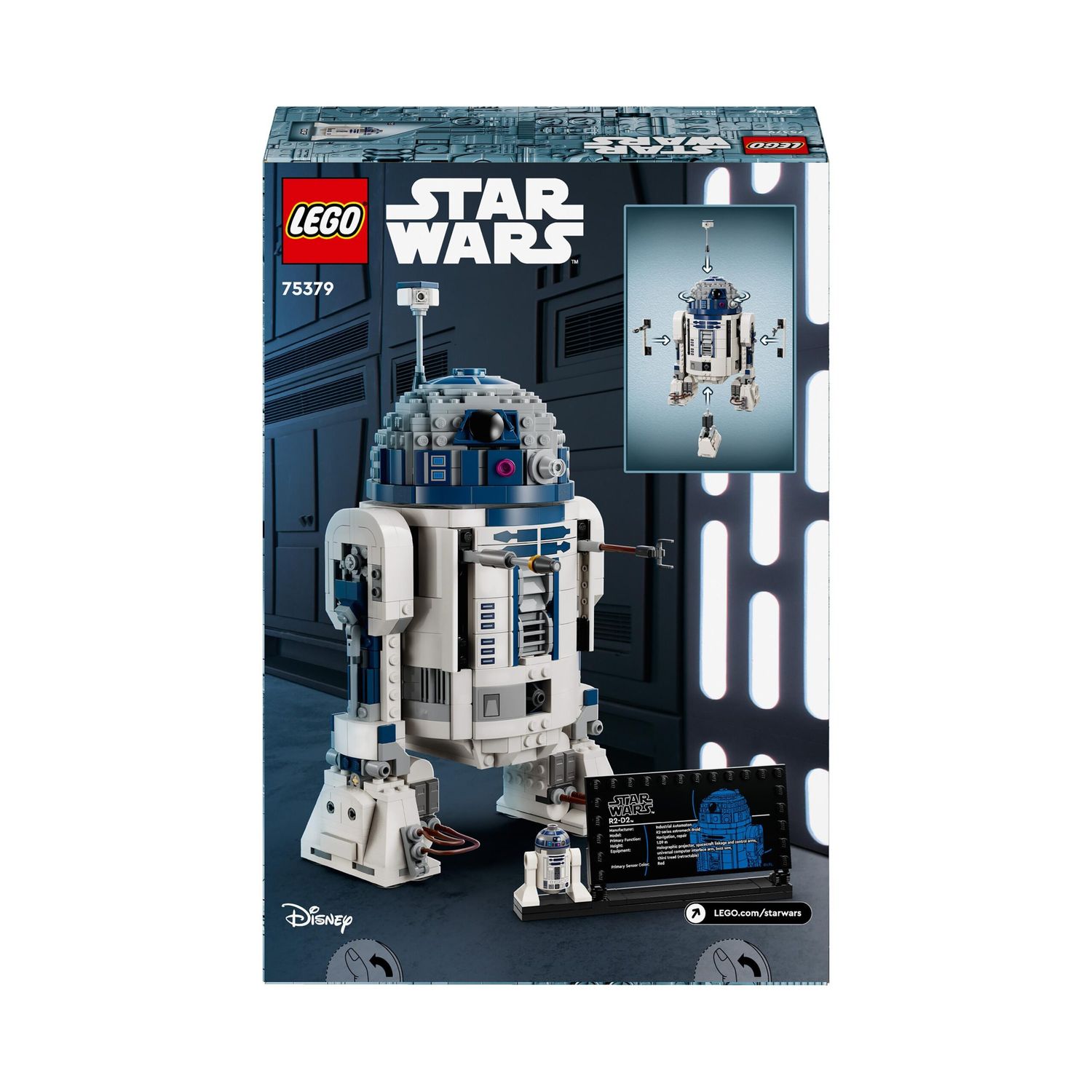 Lego star wars 75379 r2-d2, modellino da costruire di droide con parti mobili e accessori, giochi bambini 10+ con minifigure - LEGO® Star Wars™, Lego, Star Wars