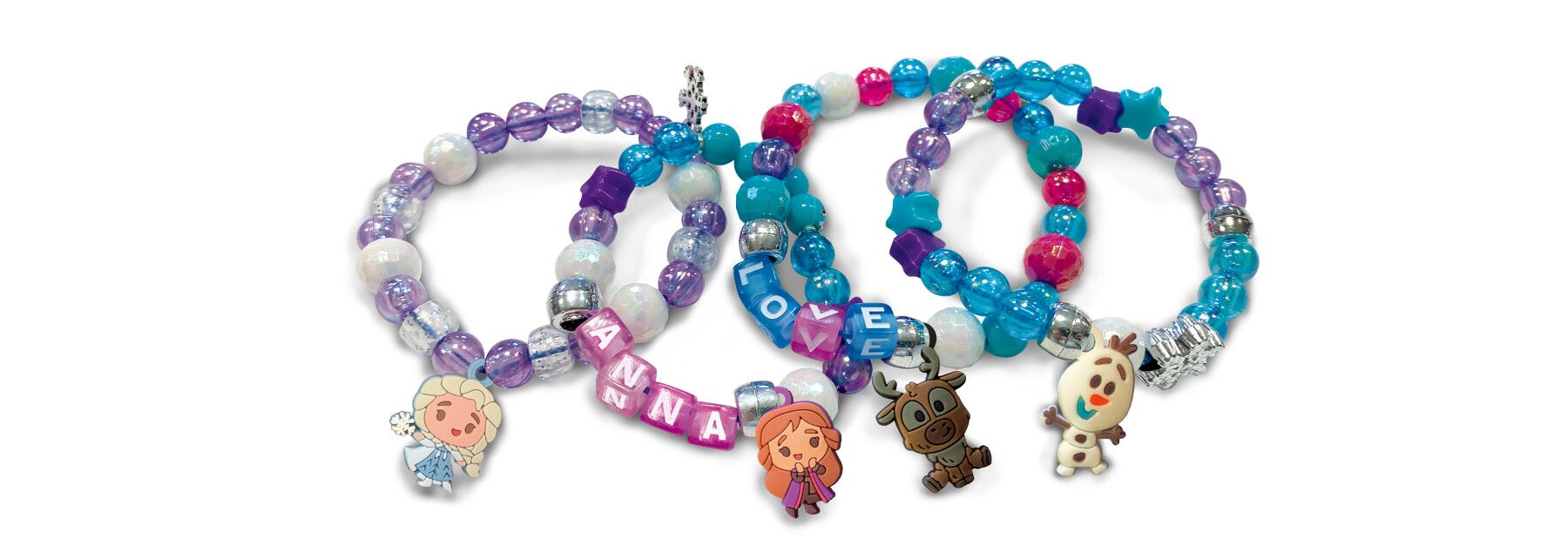 Frozen my secret beads set in display 6 - DISNEY PRINCESS, LISCIANI, Disney, Frozen