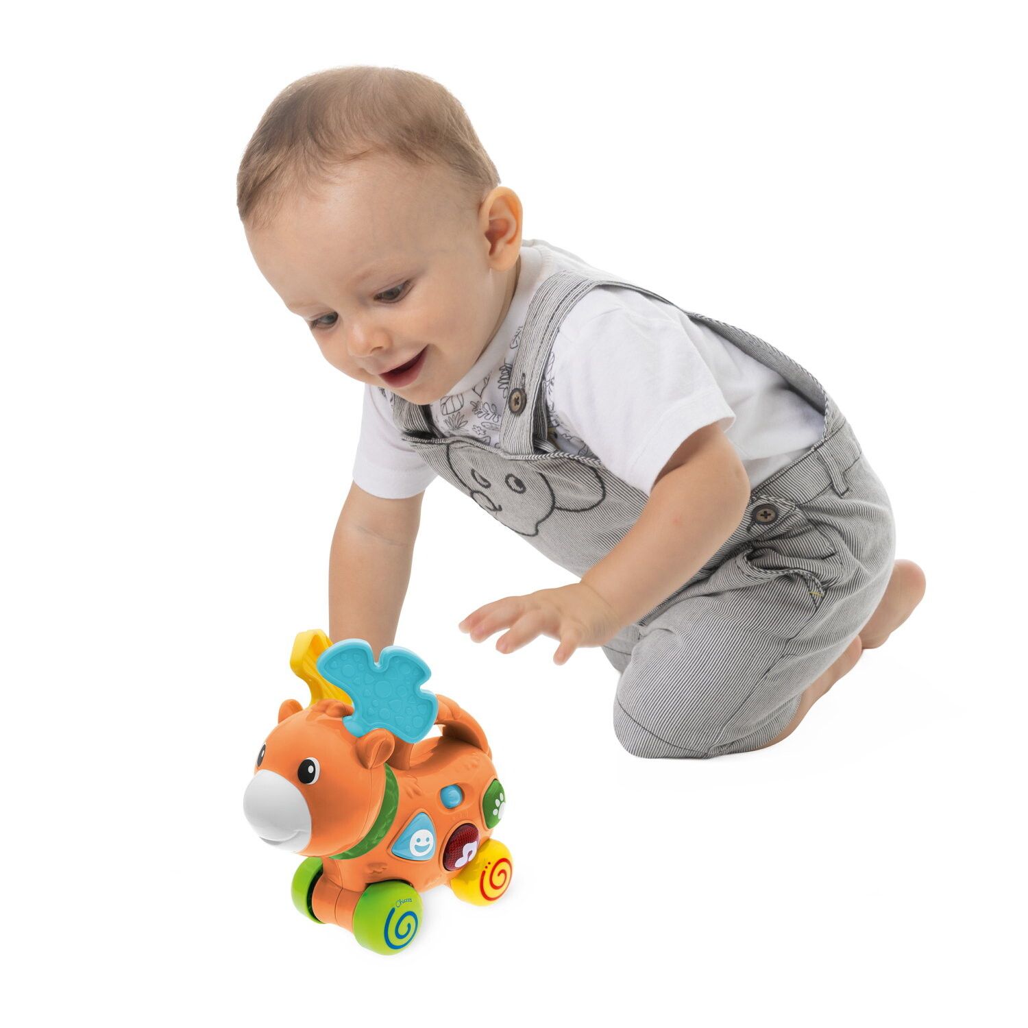Chicco - renna luci e suoni, baby sense&focus, 6-36m - Chicco