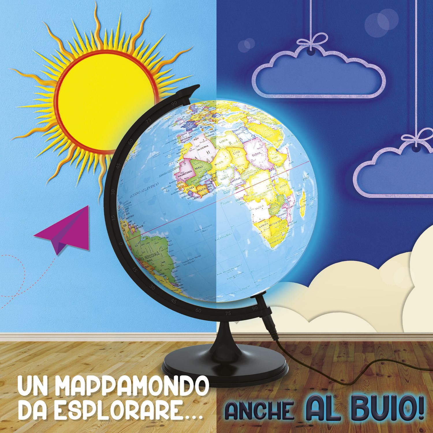 I'm a genius il mio primo mappamondo luminoso - LISCIANI