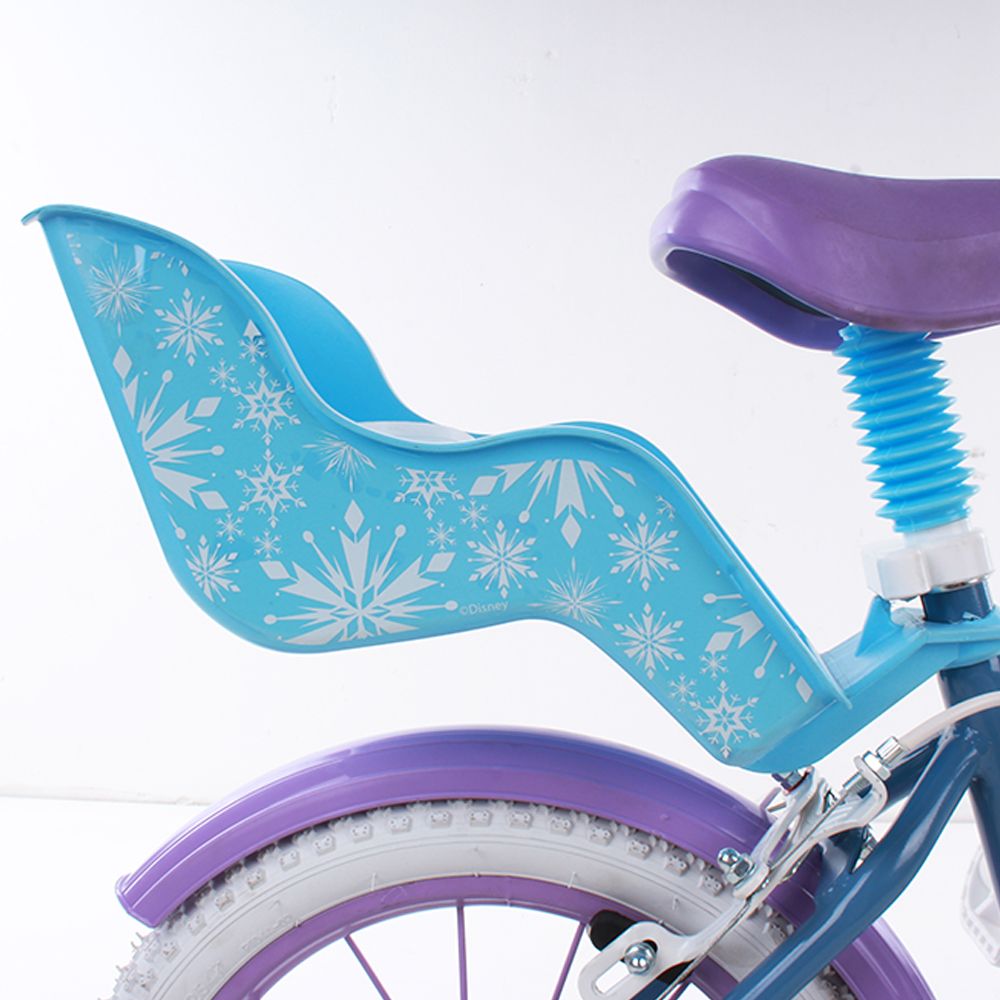 Bicicletta da bambini da 14 pollici con portabambole - cestino e stabilizzatori laterali di disney frozen - DISNEY PRINCESS, Disney, Frozen