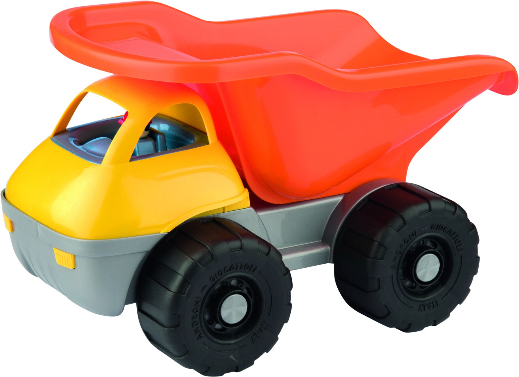 Camion sabbia giant portata 100kg, in scatola cartone riciclabile - 