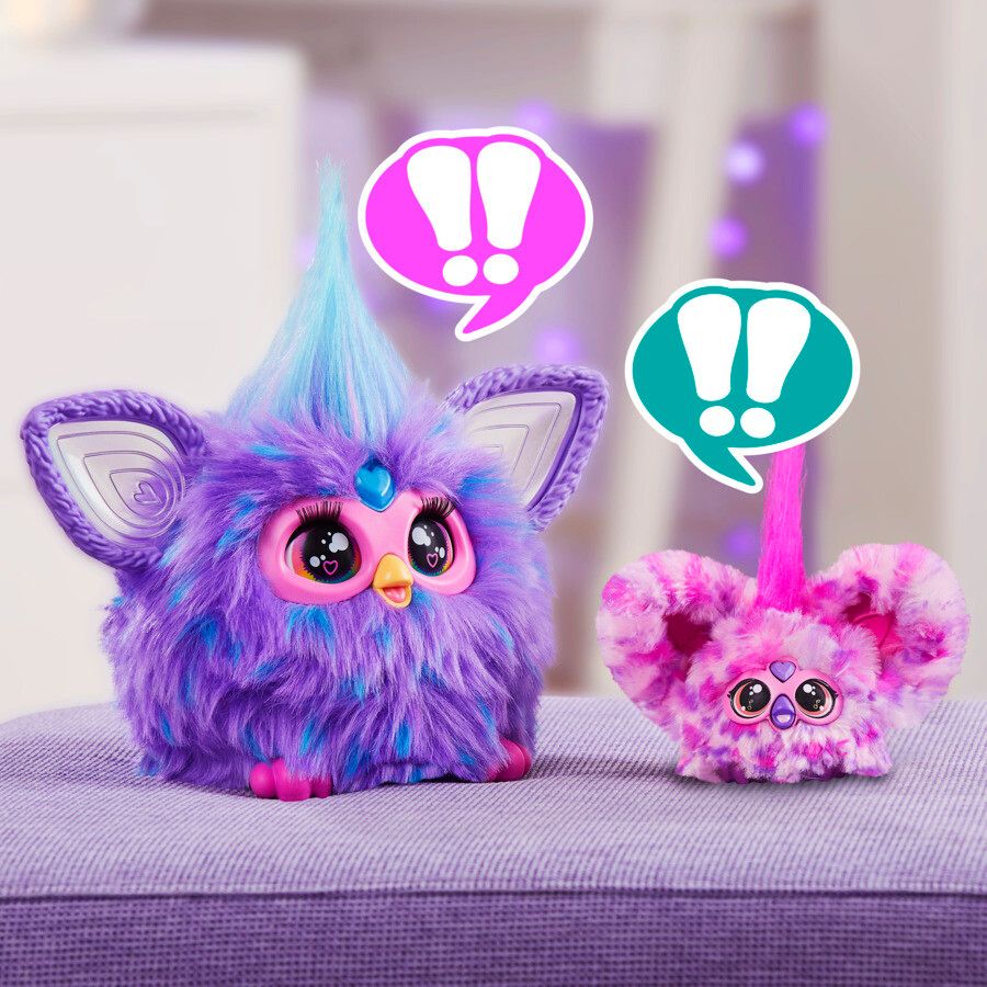 Furby furblets hip bop - peluche interattivo con suoni - adatto per bambini dai 5 anni in su - FURBY