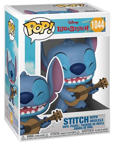 Funko pop lilo & stitch stitch w/ukelele 1044 - FUNKO POP!, Disney, Disney Stitch