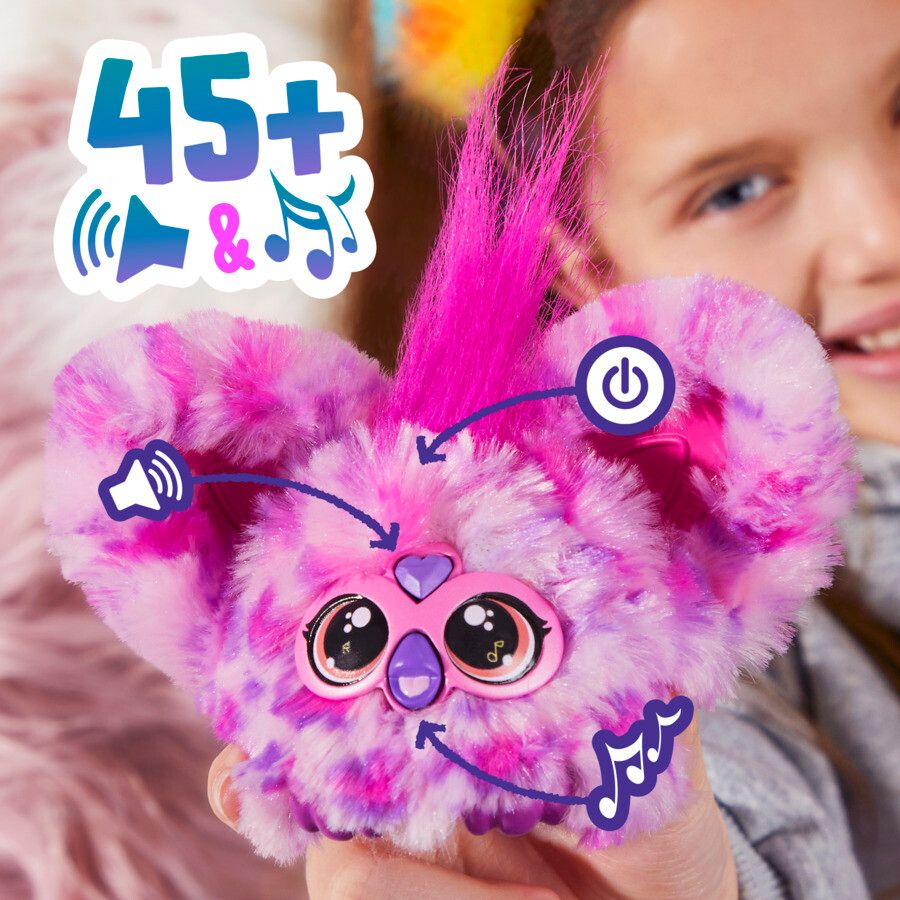 Furby furblets hip bop - peluche interattivo con suoni - adatto per bambini dai 5 anni in su - FURBY