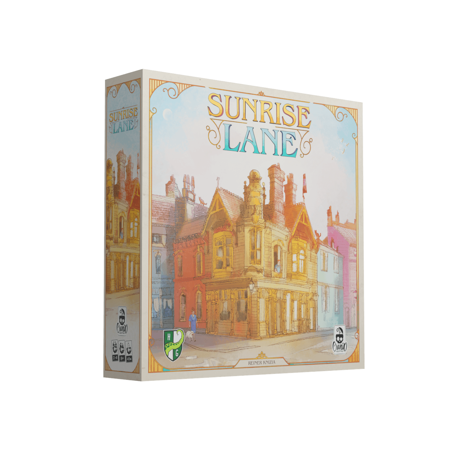 Sunrise lane, gioco da tavolo, 8+, gioco di strategia per tutti, cc567 - CRANIO CREATIONS