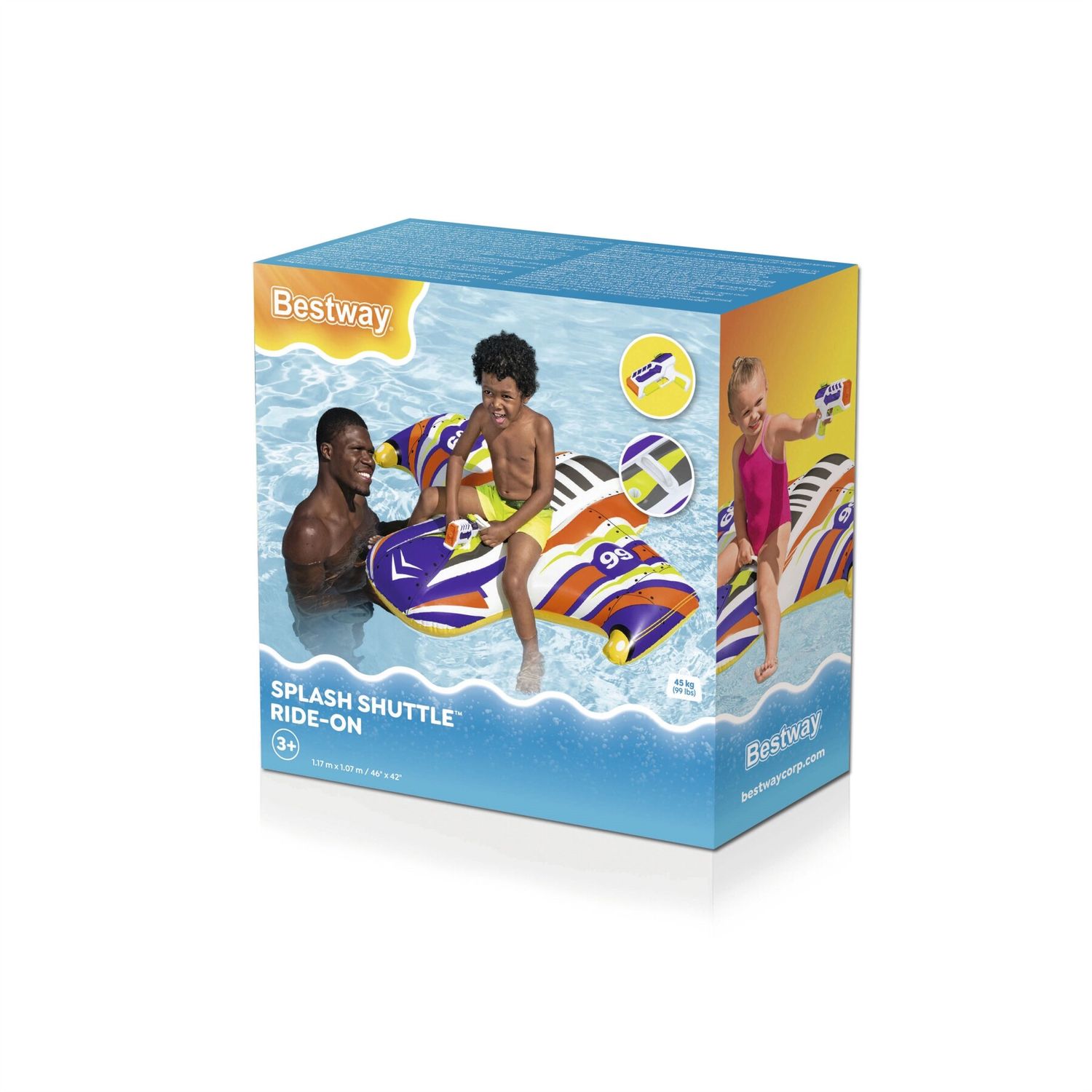 Cavalcabile da piscina per bambini bestway® splash shuttle™ , 3 anni+ - Bestway