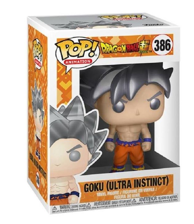 Funko pop animation: dragonball s - goku (ultra instinct form) - DRAGON BALL, FUNKO POP!
