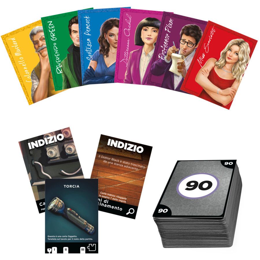Cluedo escape - il tradimento a villa tudor refresh, un gioco di misteri ed enigmi in versione escape game, un gioco da tavolo cooperativo per famiglie, dai 10 anni in su, da 1 a 6 giocatori - HASBRO GAMING