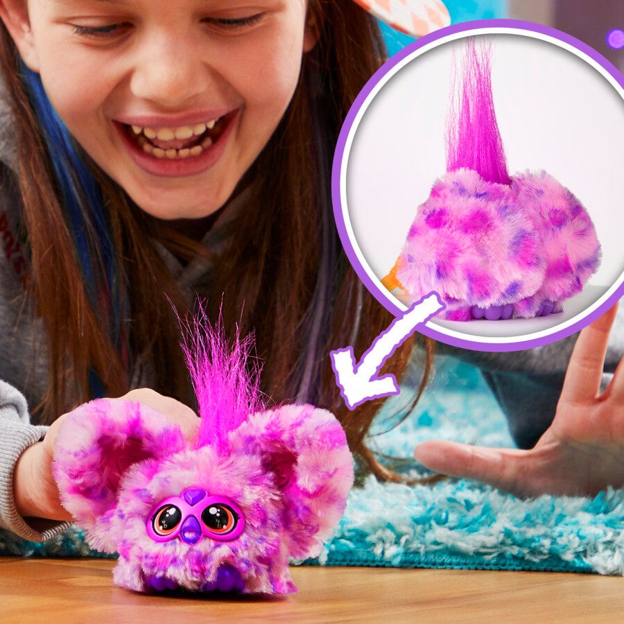 Furby furblets hip bop - peluche interattivo con suoni - adatto per bambini dai 5 anni in su - FURBY