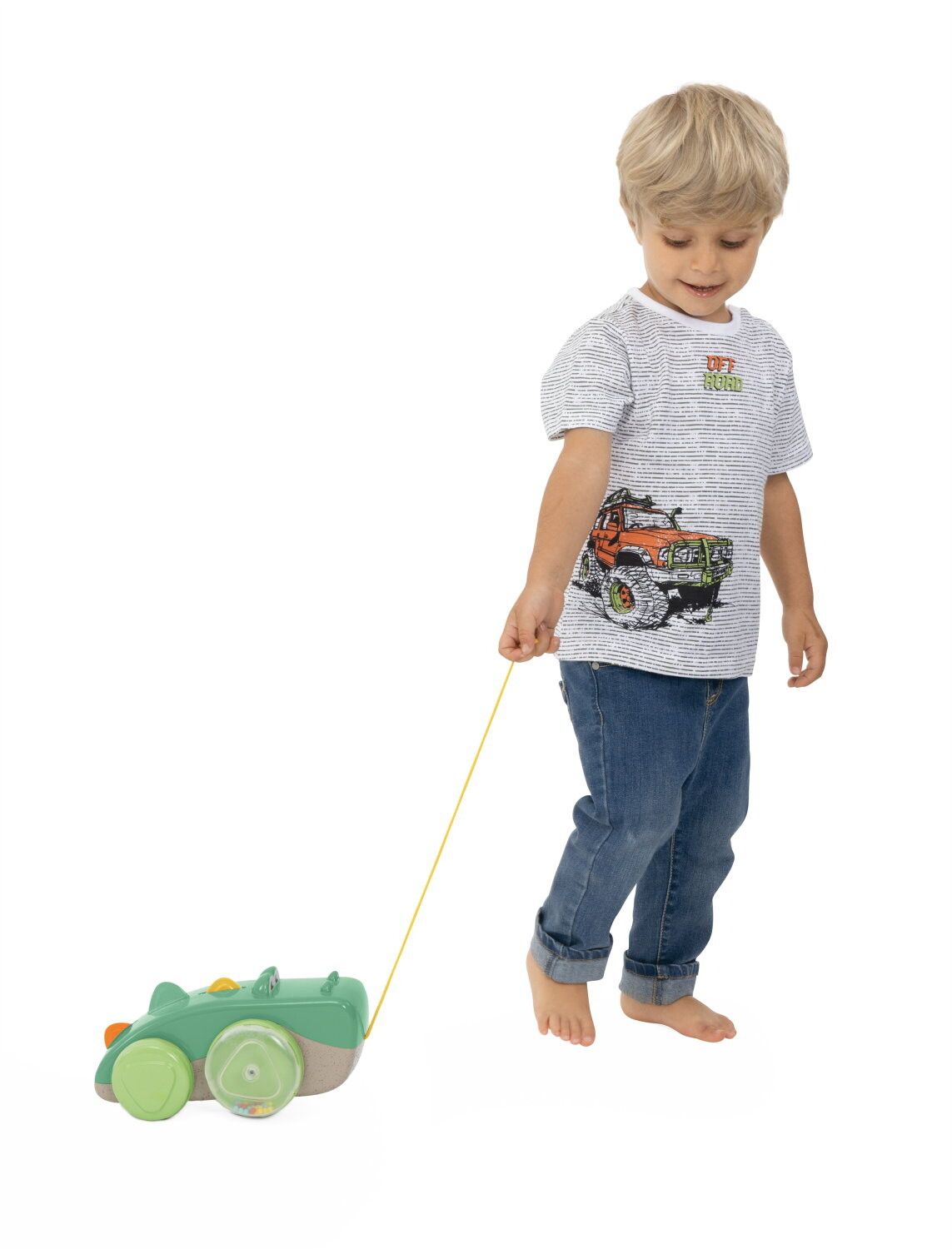 Chicco - drillo, il coccodrillo trainabile, eco+, 6-36m - Chicco