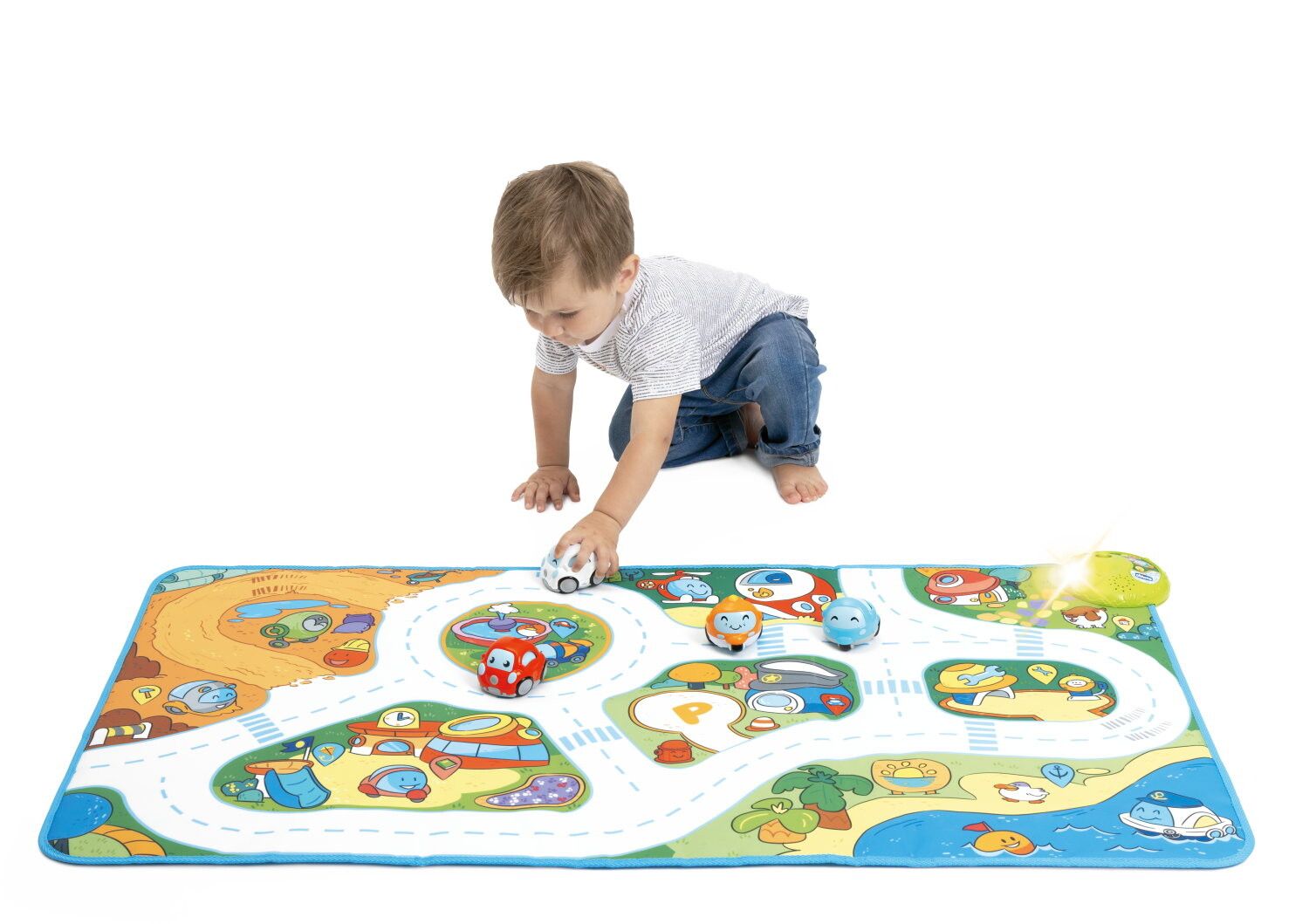 Chicco - tappeto elettronico della città, 1-4 anni - Chicco