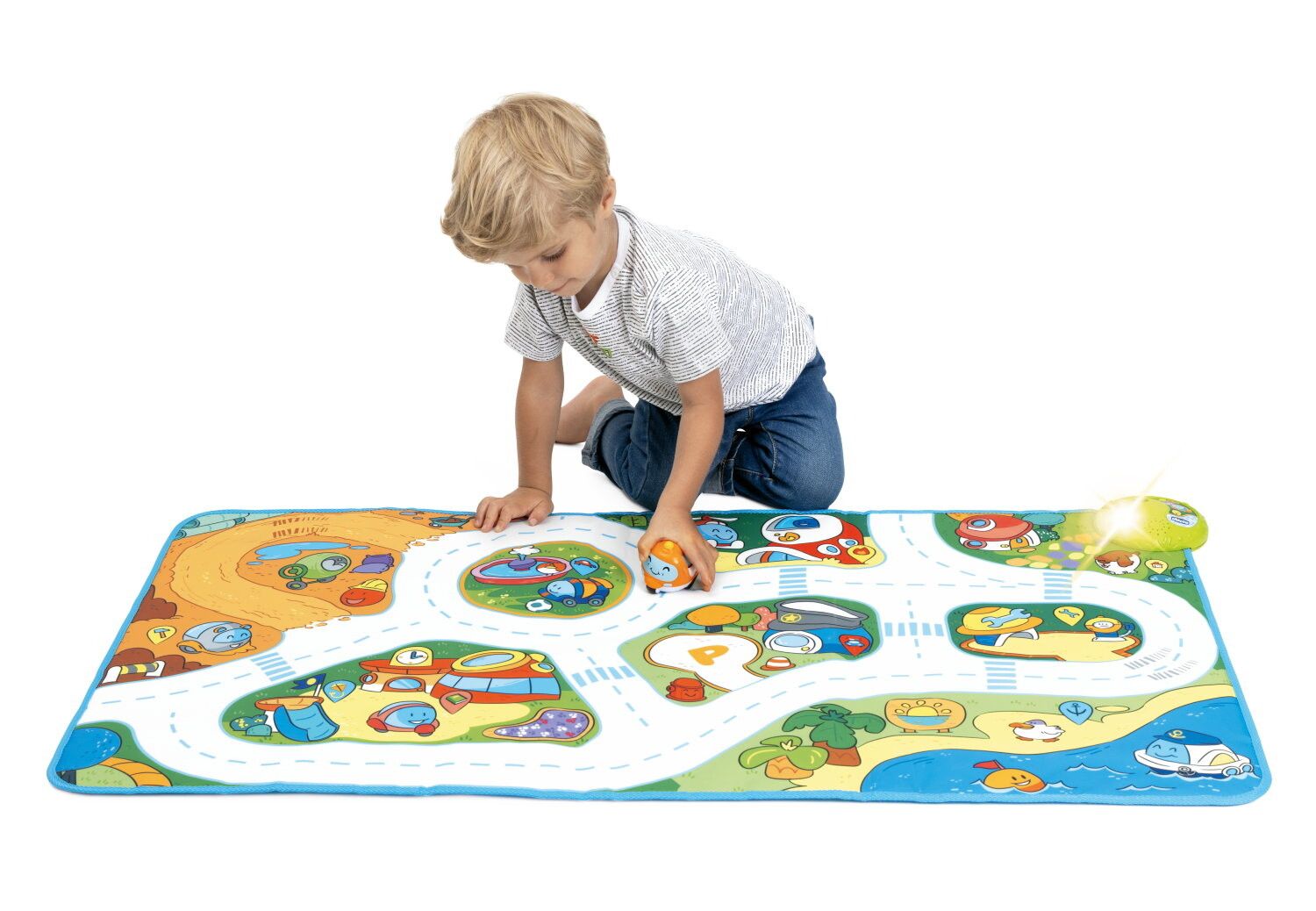 Chicco - tappeto elettronico della città, 1-4 anni - Chicco