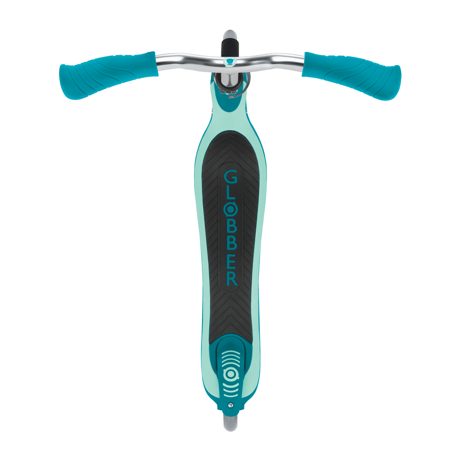 Monopattino globber flow 125 - regolabile verde acqua - adatto per bambini 5 - 7 anni - GLOBBER