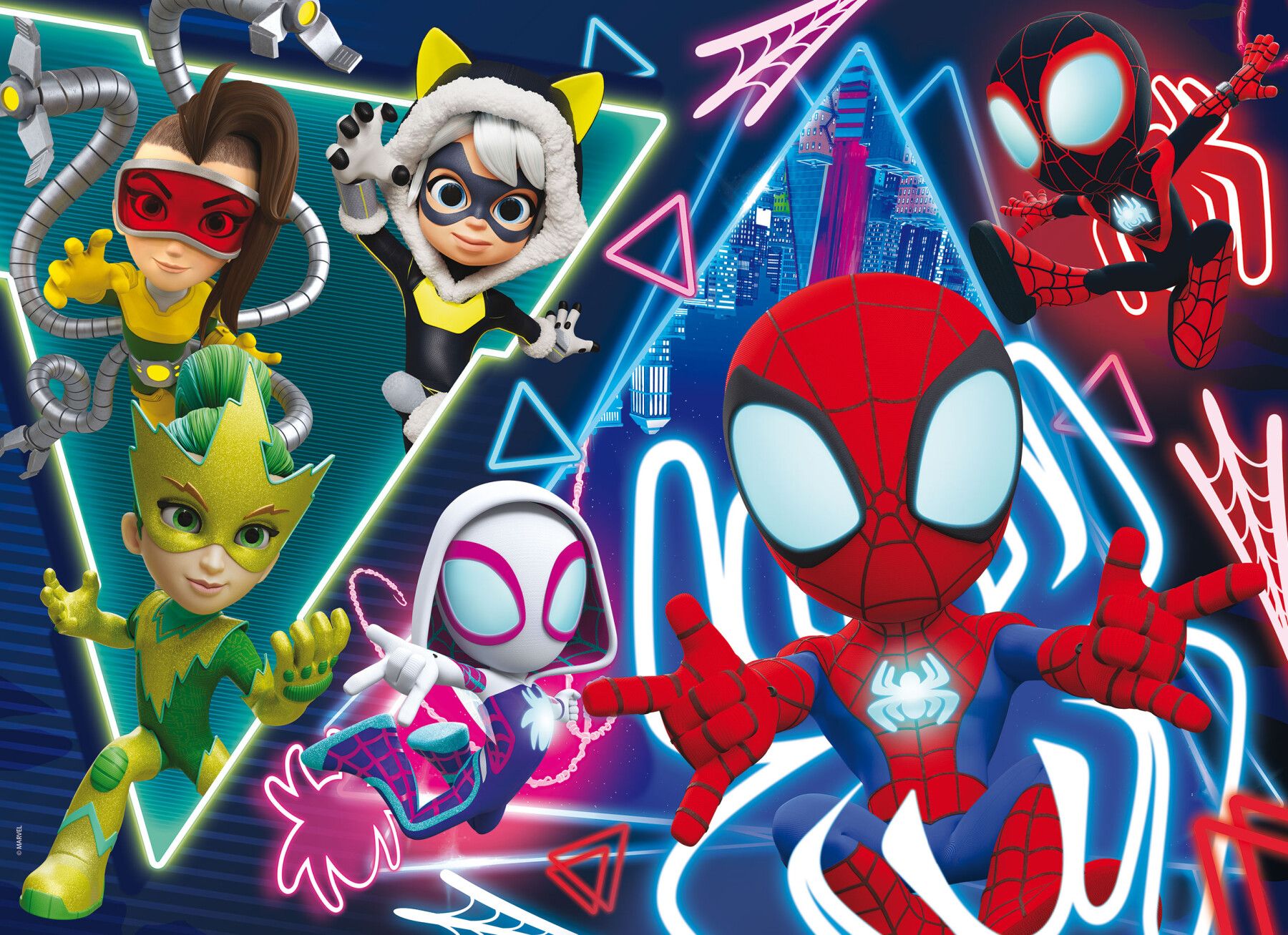 Marvel puzzle df maxi floor 35 spidey - LISCIANI, SPIDEY, MARVEL