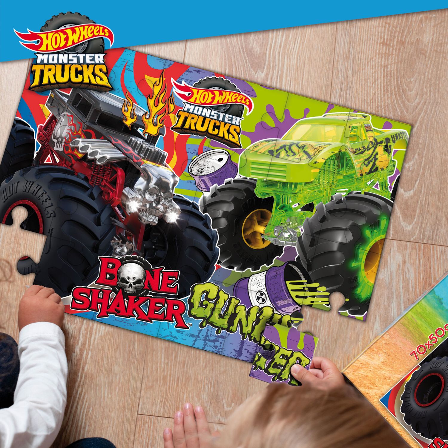 Hot wheels puzzle maxifloor 24 - LISCIANI, Hot Wheels