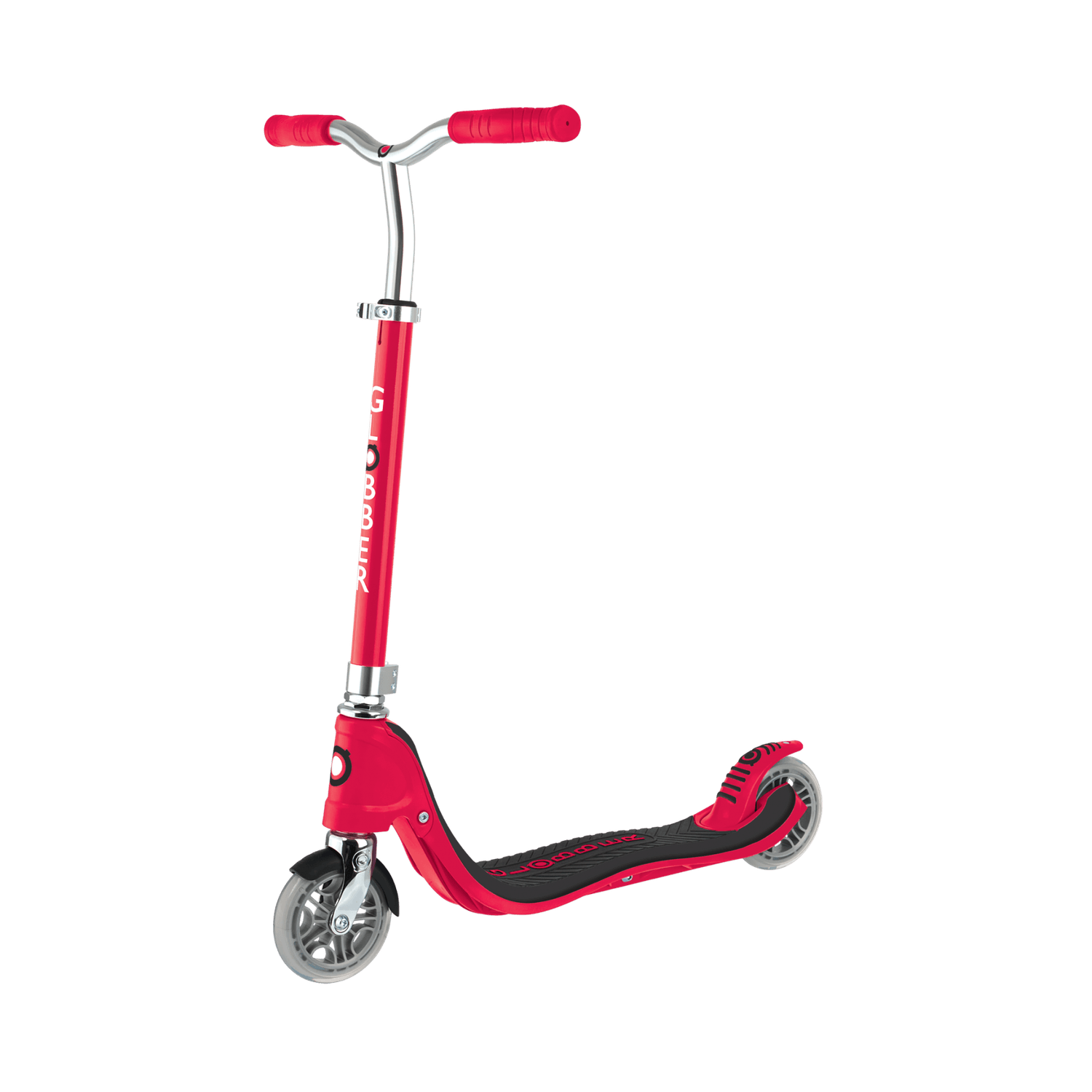 Monopattino globber flow 125 - regolabile rosso - adatto per bambini 5 - 7 anni - GLOBBER