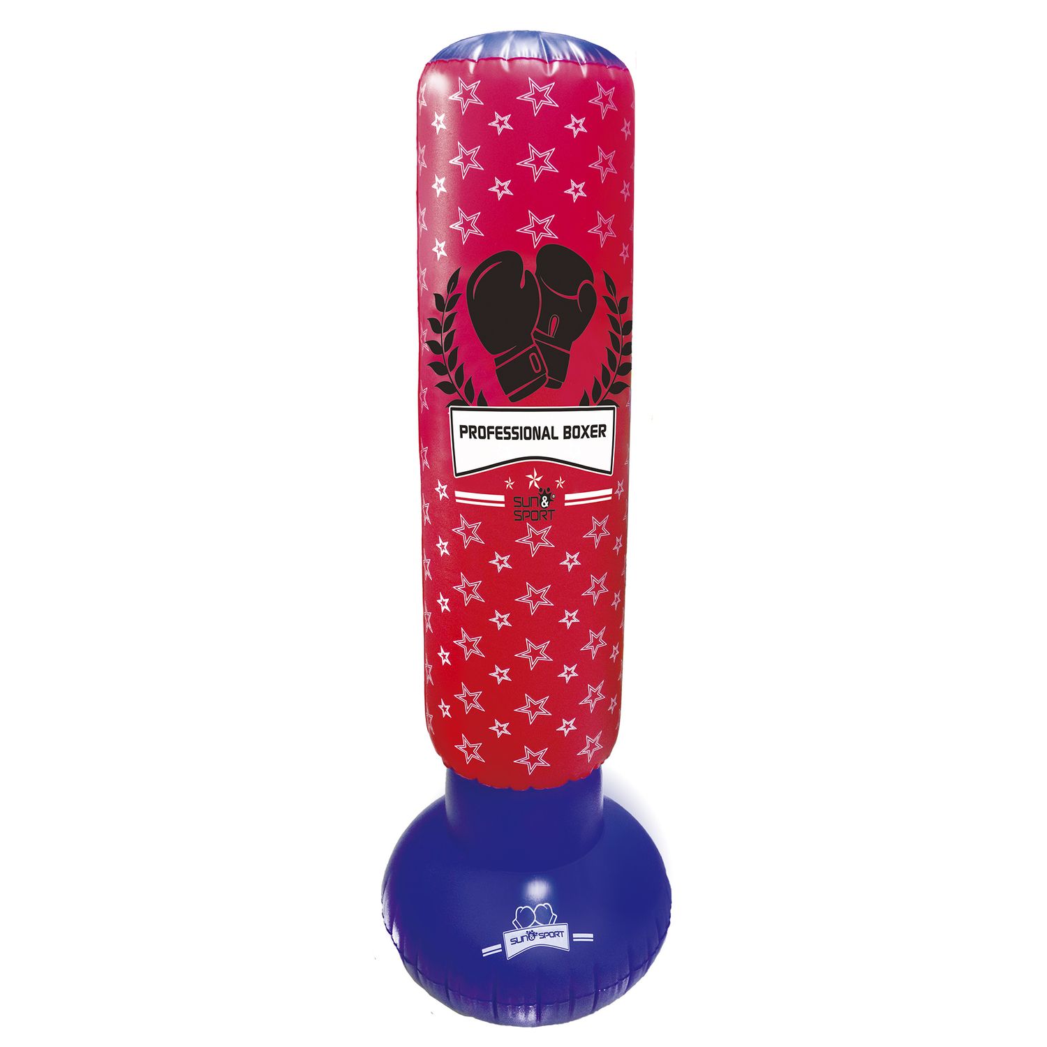 Sacco boxe gonfiabile - SUN&SPORT