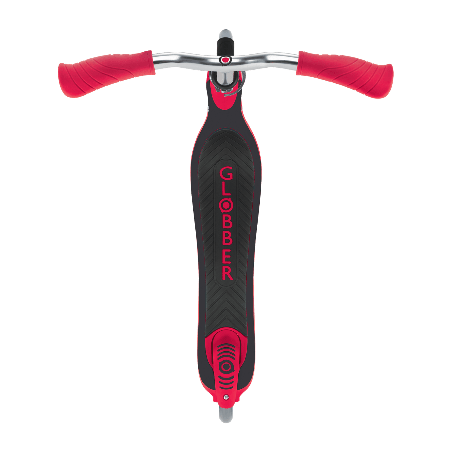 Monopattino globber flow 125 - regolabile rosso - adatto per bambini 5 - 7 anni - GLOBBER