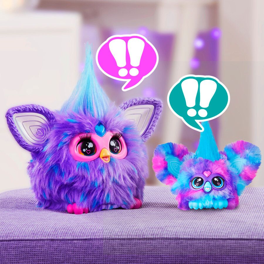 Furby furblets luv lee - peluche interattivo con suoni - adatto per bambini dai 5 anni in su - FURBY