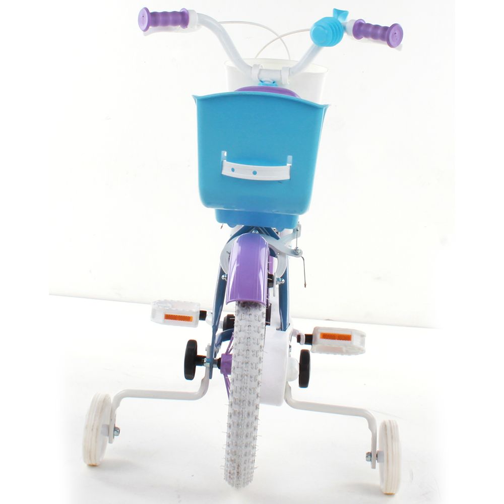 Bicicletta da bambini da 14 pollici con portabambole - cestino e stabilizzatori laterali di disney frozen - DISNEY PRINCESS, Disney, Frozen