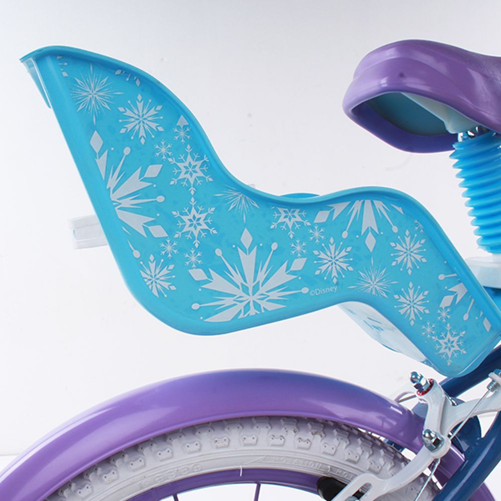 Bicicletta da bambini da 14 pollici con portabambole - cestino e stabilizzatori laterali di disney frozen - DISNEY PRINCESS, Disney, Frozen