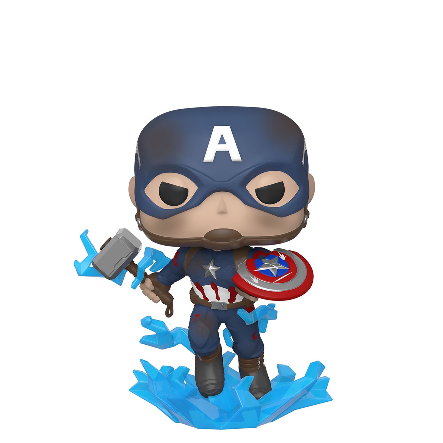Funko pop marvel: endgame- captain america con scudo rotto - FUNKO POP!, Avengers, MARVEL