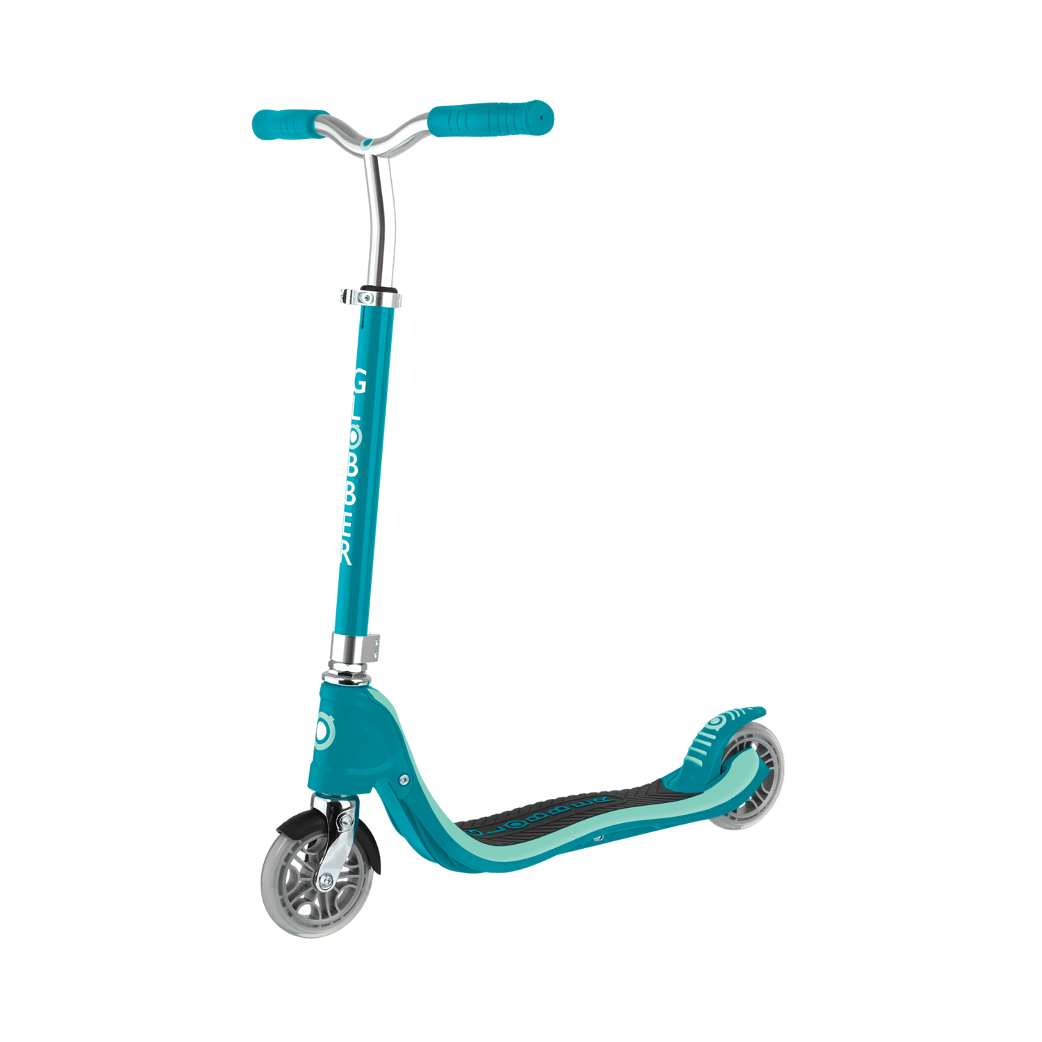 Monopattino globber flow 125 - regolabile verde acqua - adatto per bambini 5 - 7 anni - GLOBBER