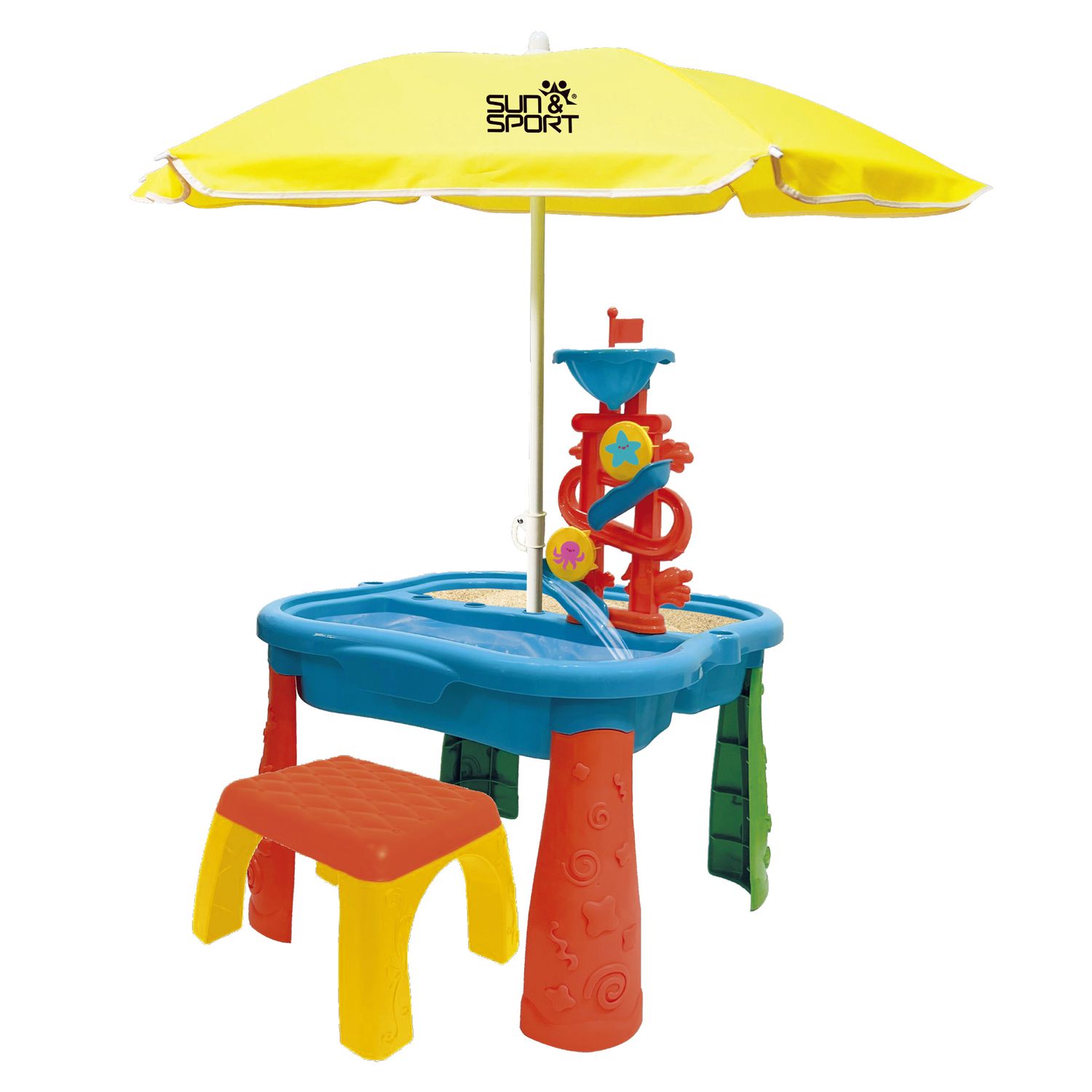 Game table happy summer- tavolo giochi multifunzionale per bambini - SUN&SPORT