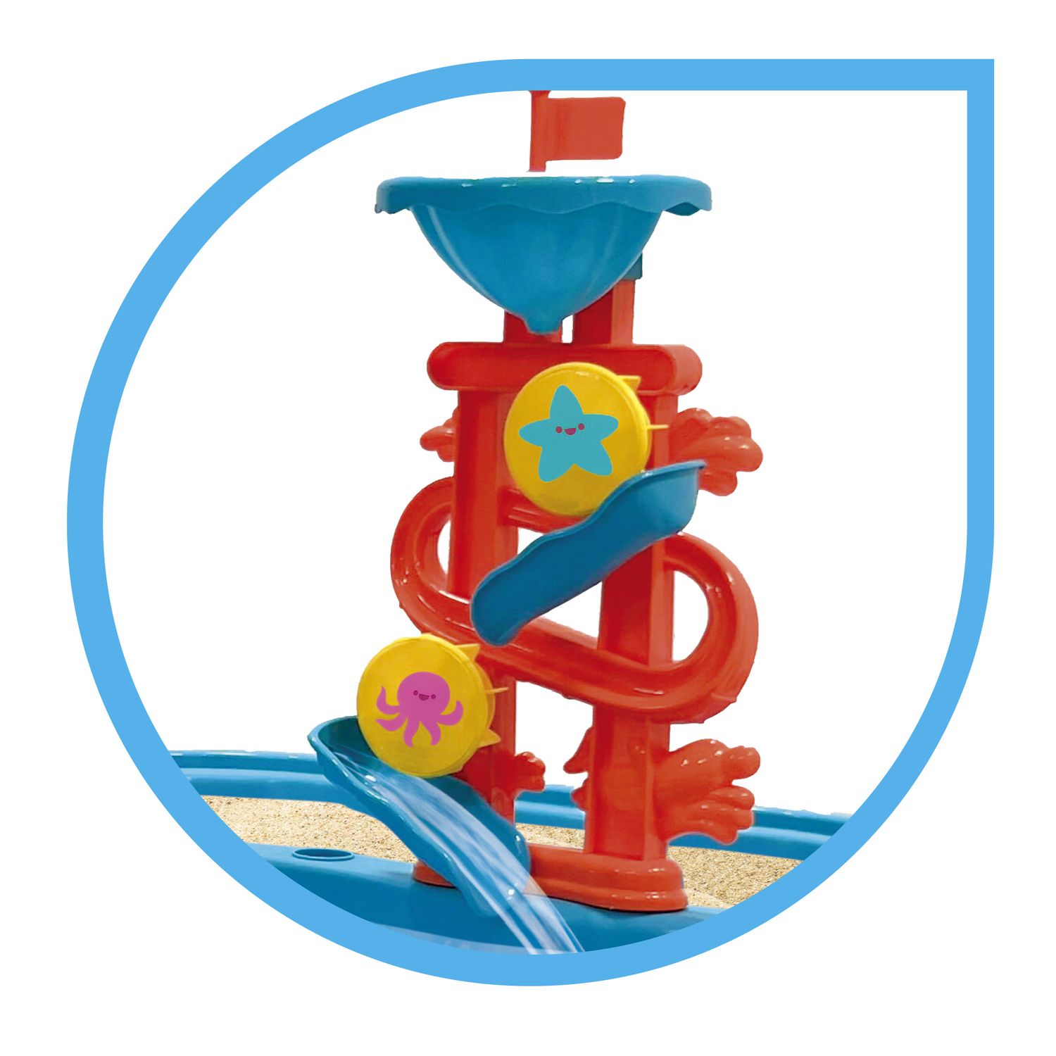 Game table happy summer- tavolo giochi multifunzionale per bambini - SUN&SPORT