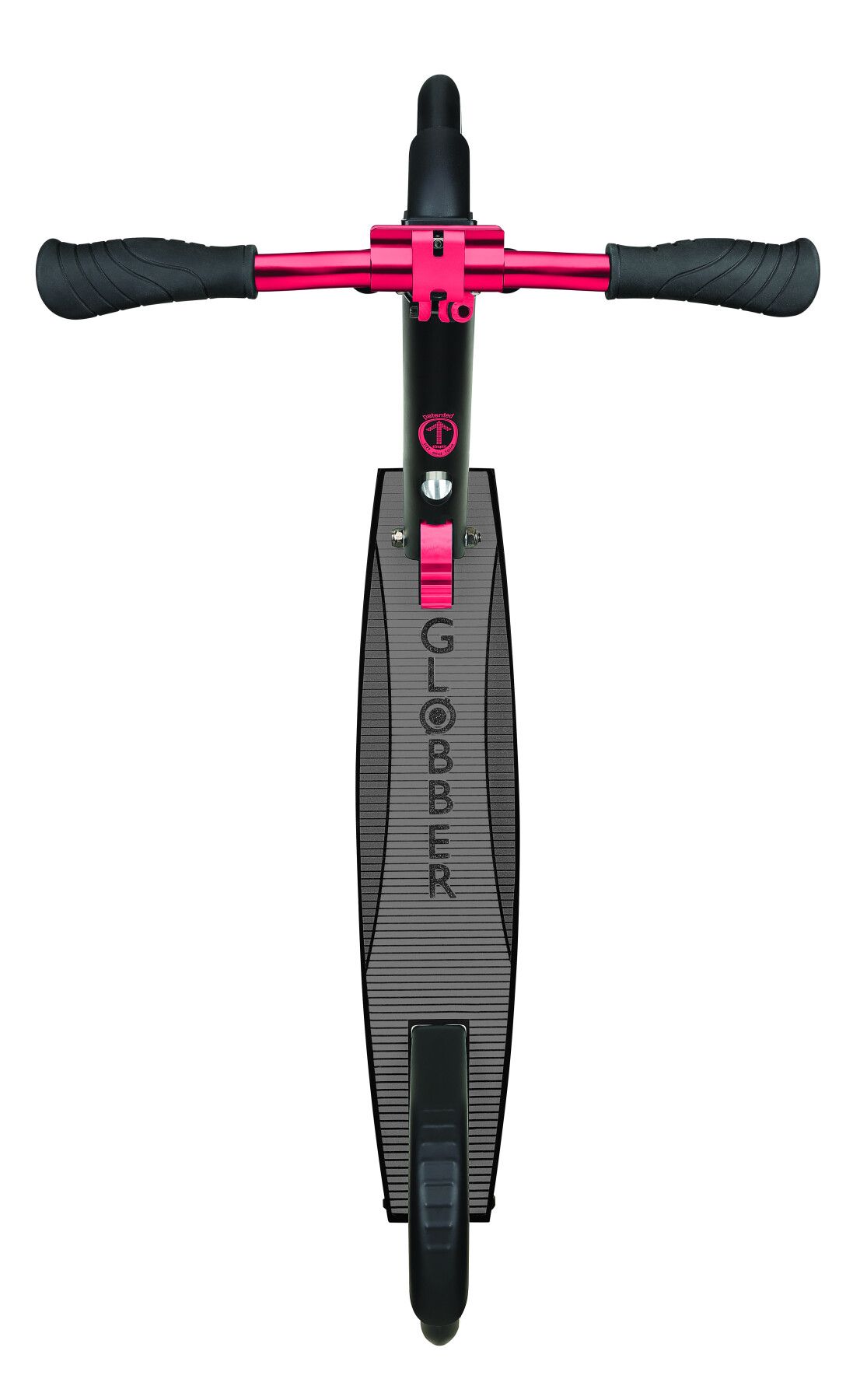 Monopattino globber nl 205 - ripiegabile nero e rosso - adatto per bambini 7 - 12 anni - GLOBBER