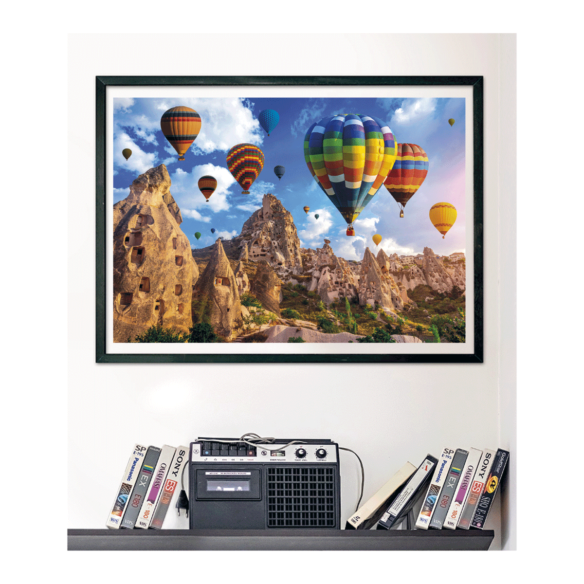 Clementoni - puzzle balloons in cappadocia - 1000 pezzi, 39825 - CLEMENTONI