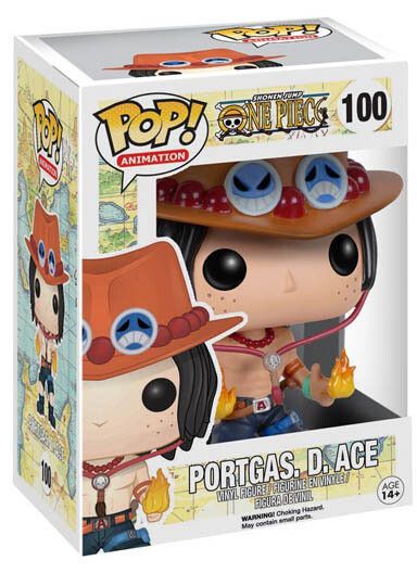 Funko pop one piece portgas d.ace 100 - FUNKO POP!, ONE PIECE