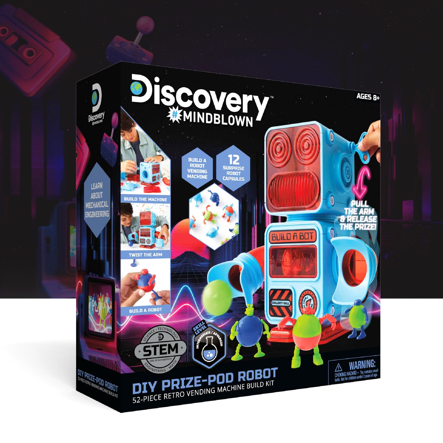 Kit costruzione distributore automatico - Discovery Mindblown