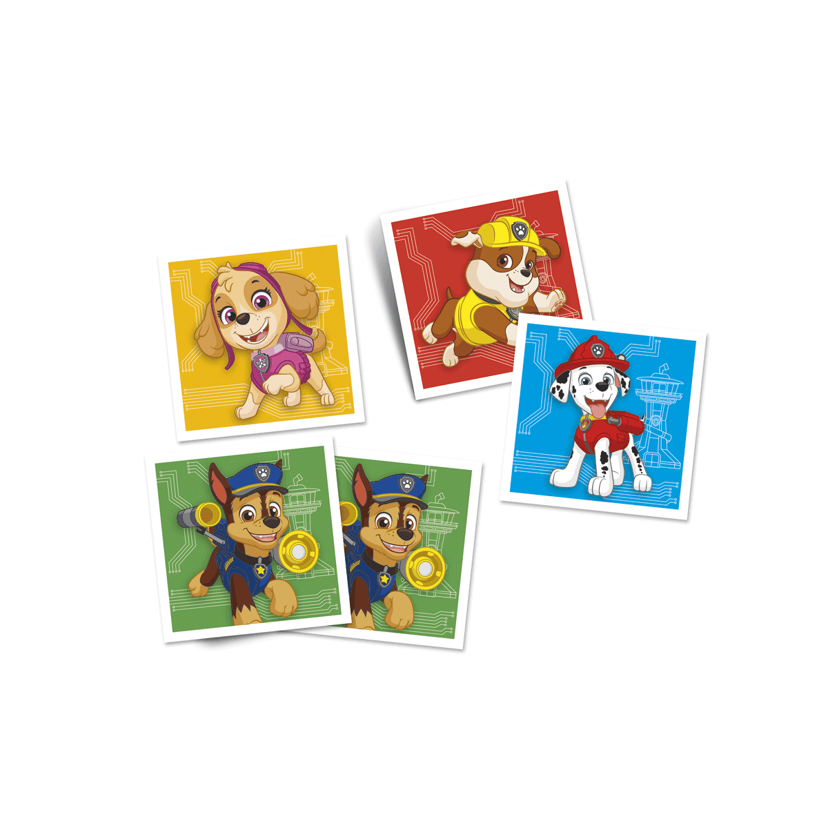Clementoni - memo paw patrol - gioco educativo, 18301 - SAPIENTINO