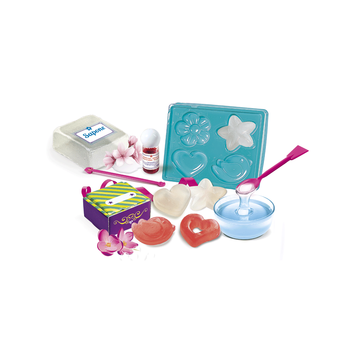 Clementoni - science & play lab - laboratorio dei saponi, 19229 - CLEMENTONI, Scienza e Gioco