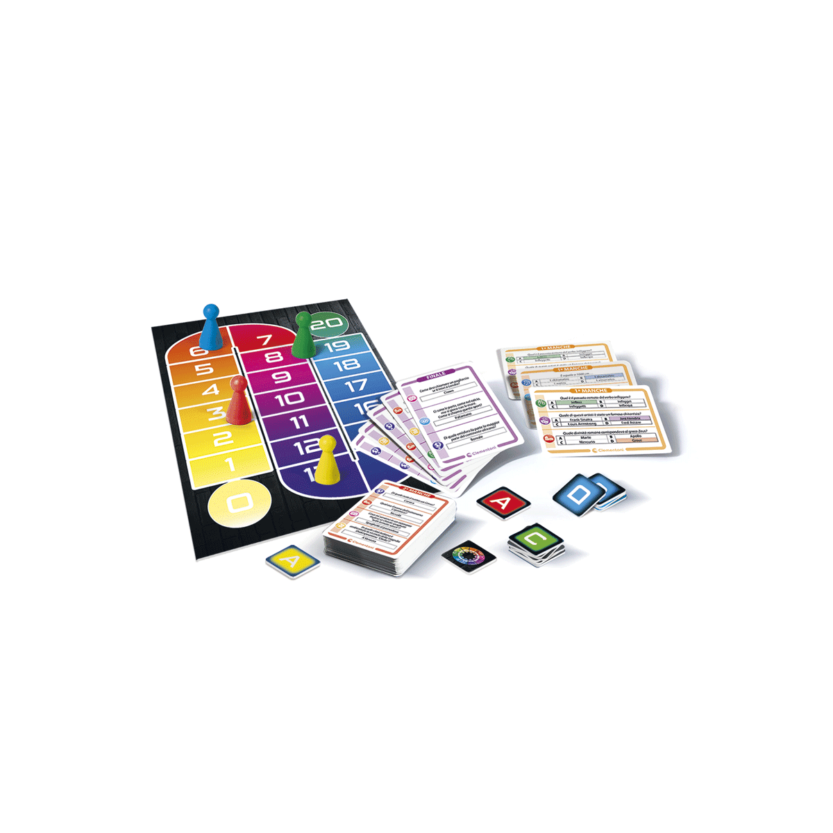 Clementoni - il campionato dei piccoli geni - pocket, 16811 - CLEMENTONI