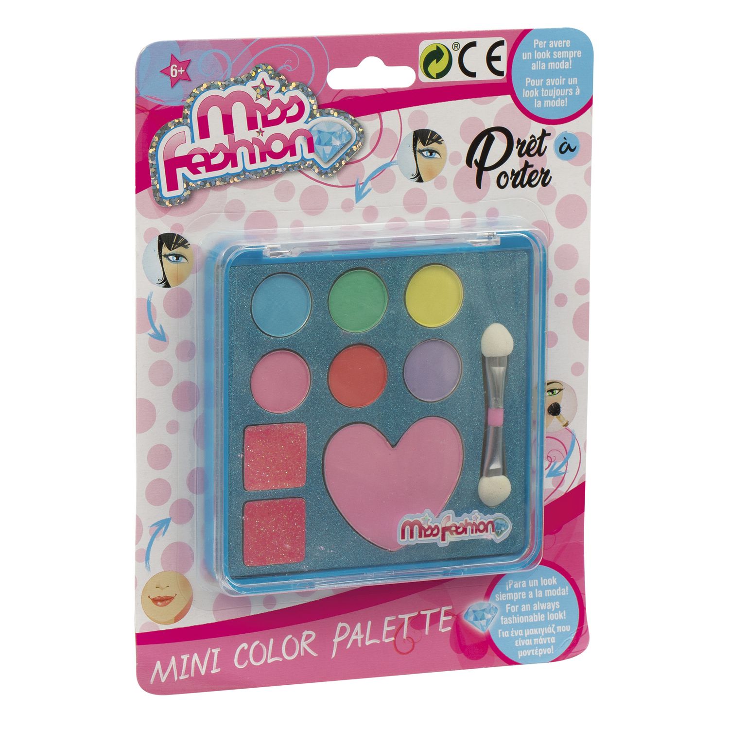 Mini make up color palette - MISS FASHION