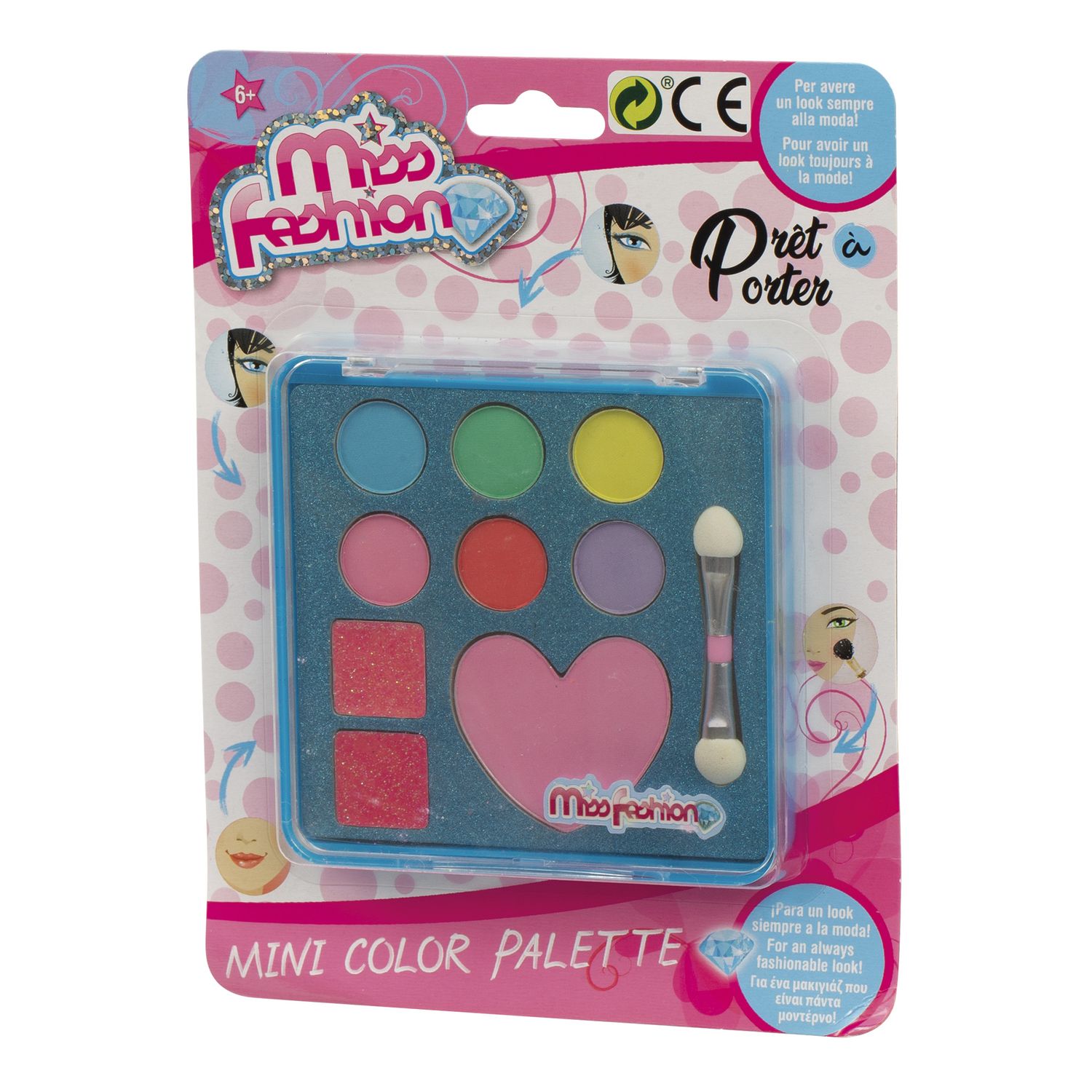 Mini make up color palette - MISS FASHION