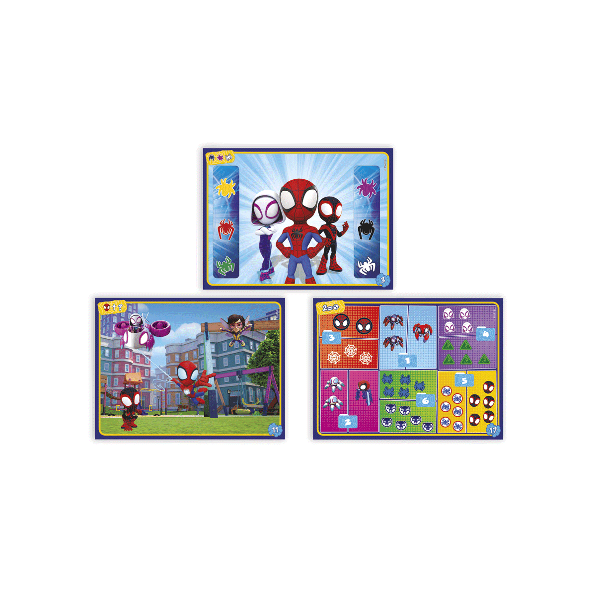 Clementoni - marvel spidey - quizzy - gioco educativo, 16805 - SAPIENTINO